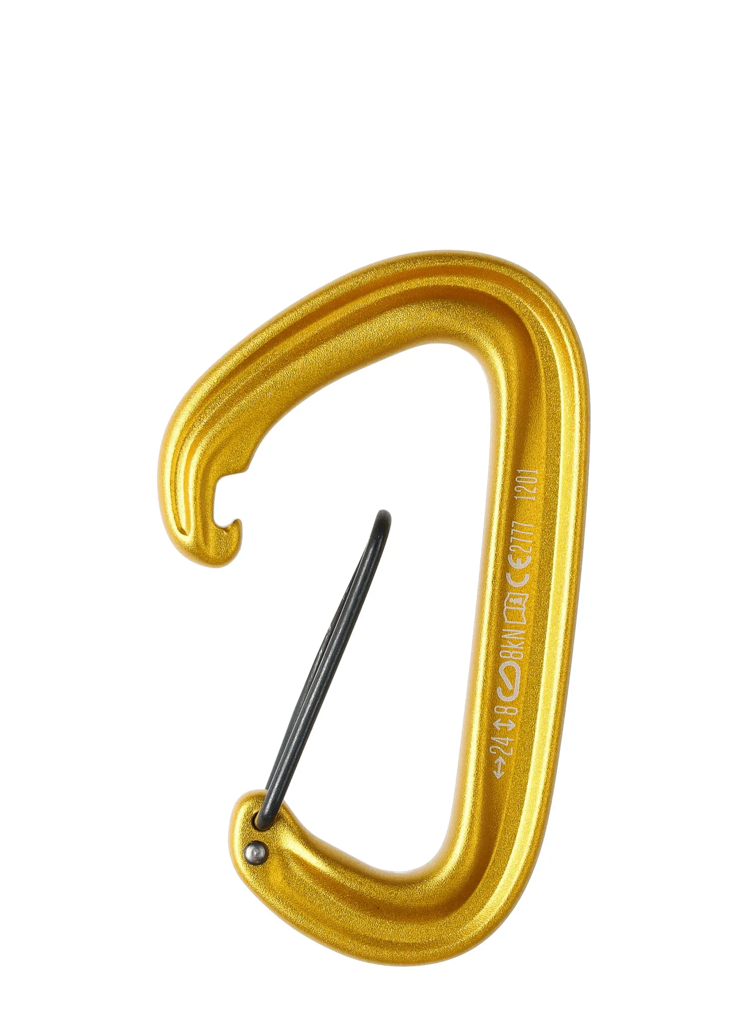 Karabiner za penjanje Black Diamond LiteWire - yellow