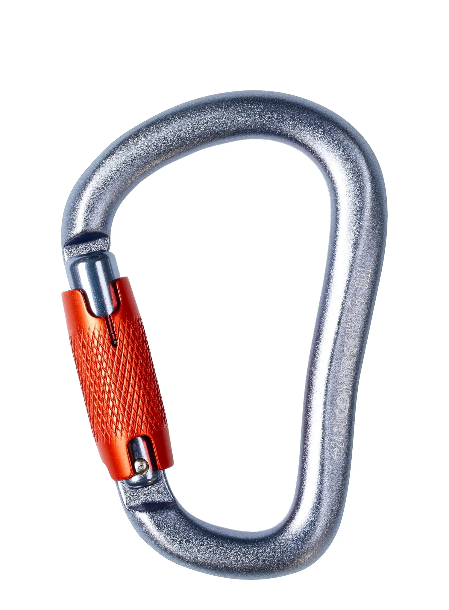 Karabiner za penjanje Black Diamond Rocklock Twistlock - gray