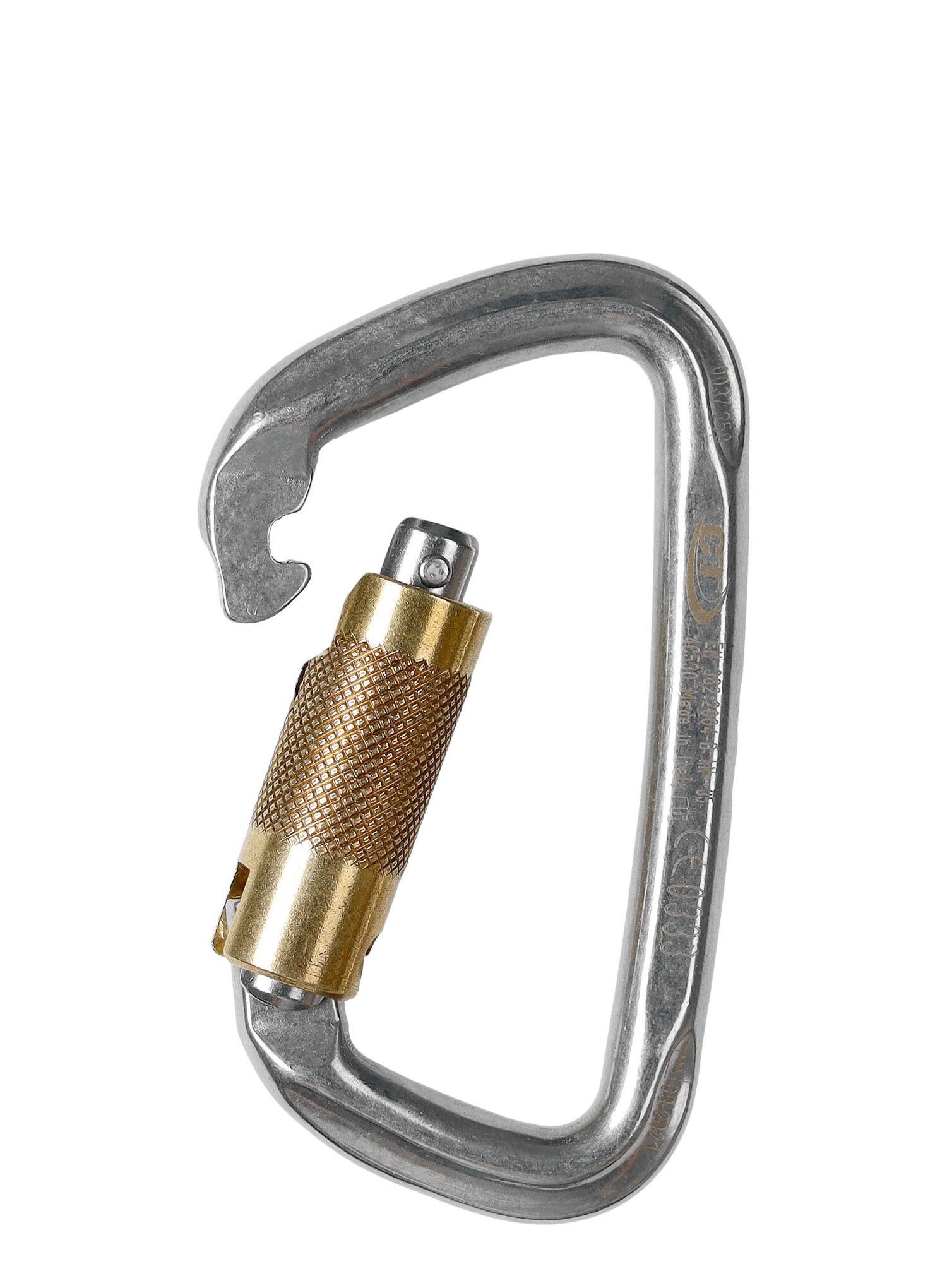 Karabiner za penjanje Climbing Technology/SKYLOTEC D-Shape Stainless Steel TG - steel