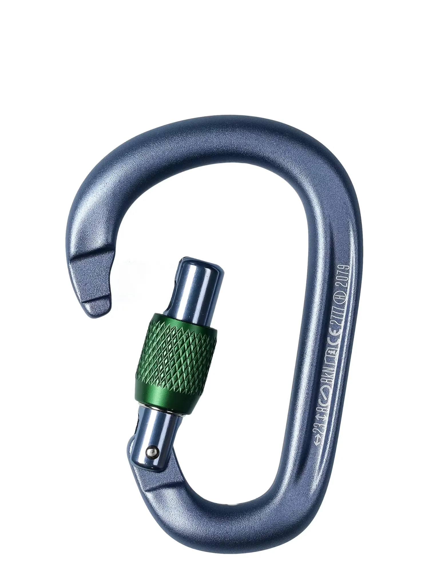 Karabiner za penjanje Black Diamond Pearlock Screwgate - gray