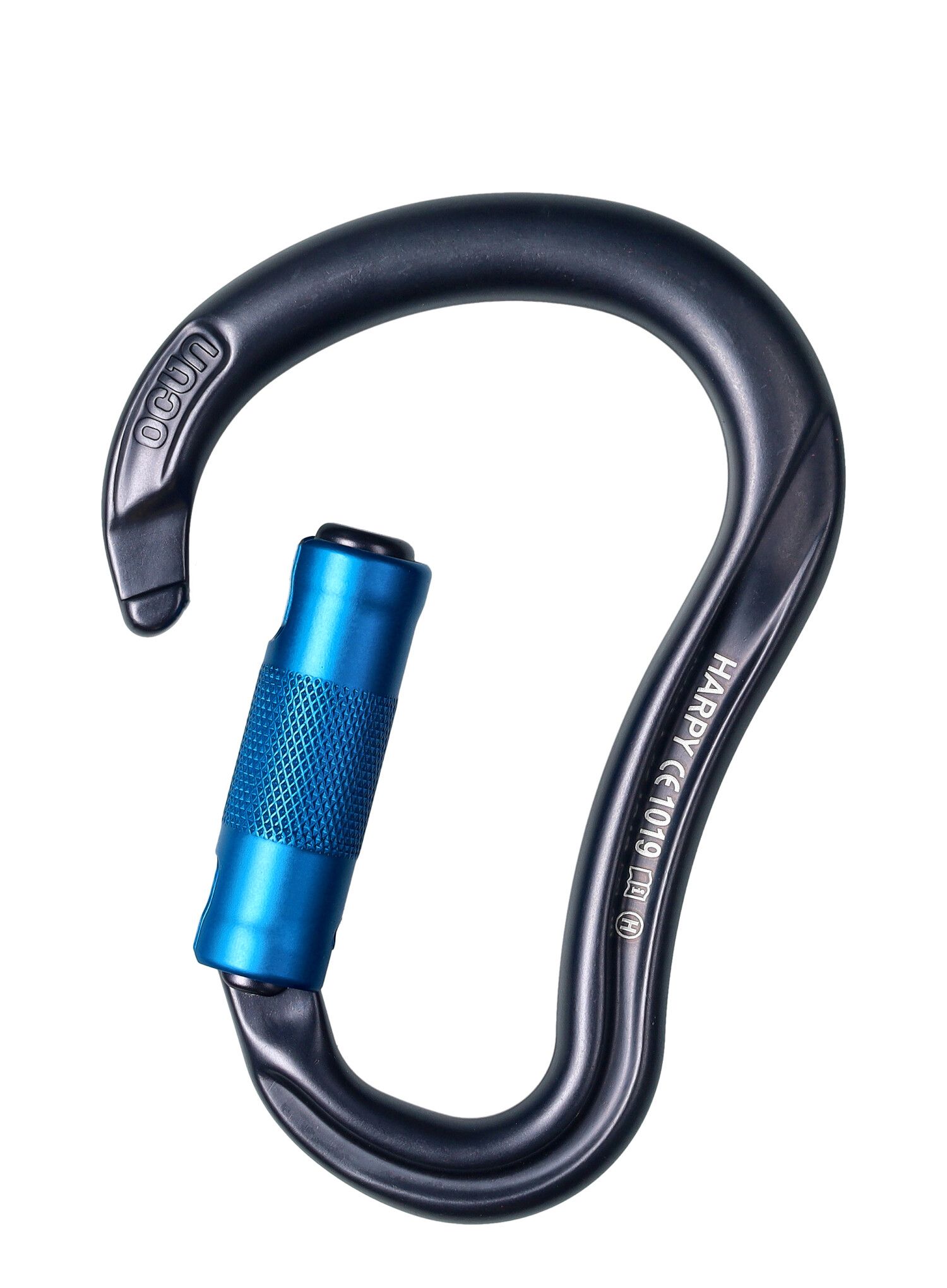 Karabiner za penjanje Ocun Harpy HMS Triple - anthracite/blue