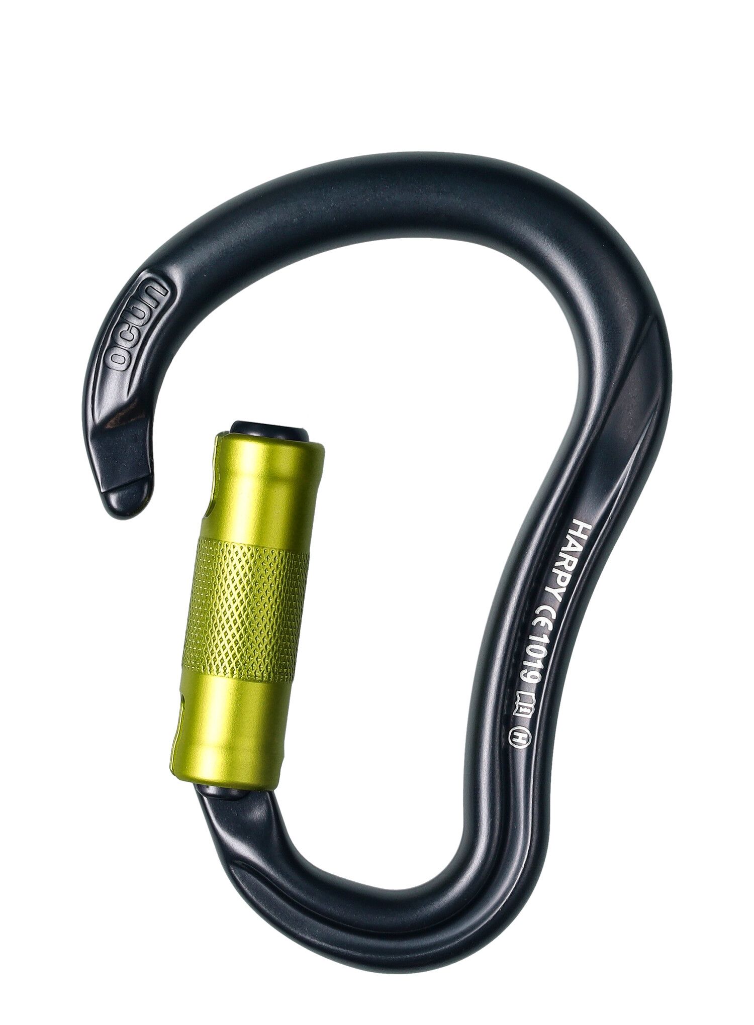 Karabiner za penjanje Ocun Harpy HMS Twist - anthracite/green