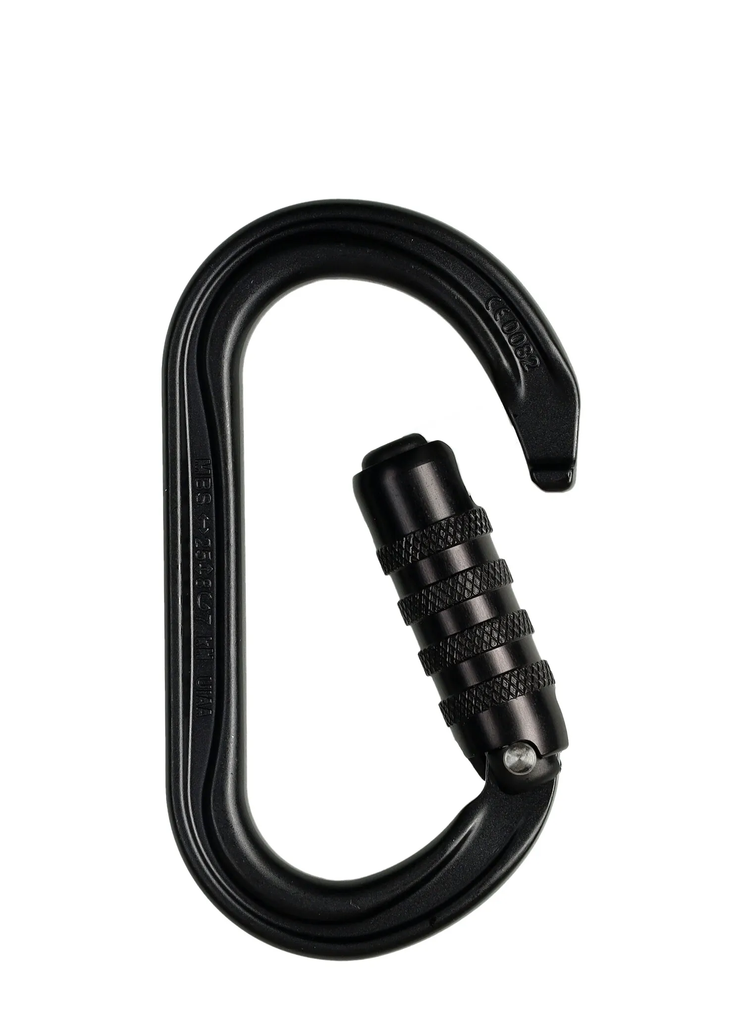 Karabiner za penjanje Petzl OK Triact-Lock - black