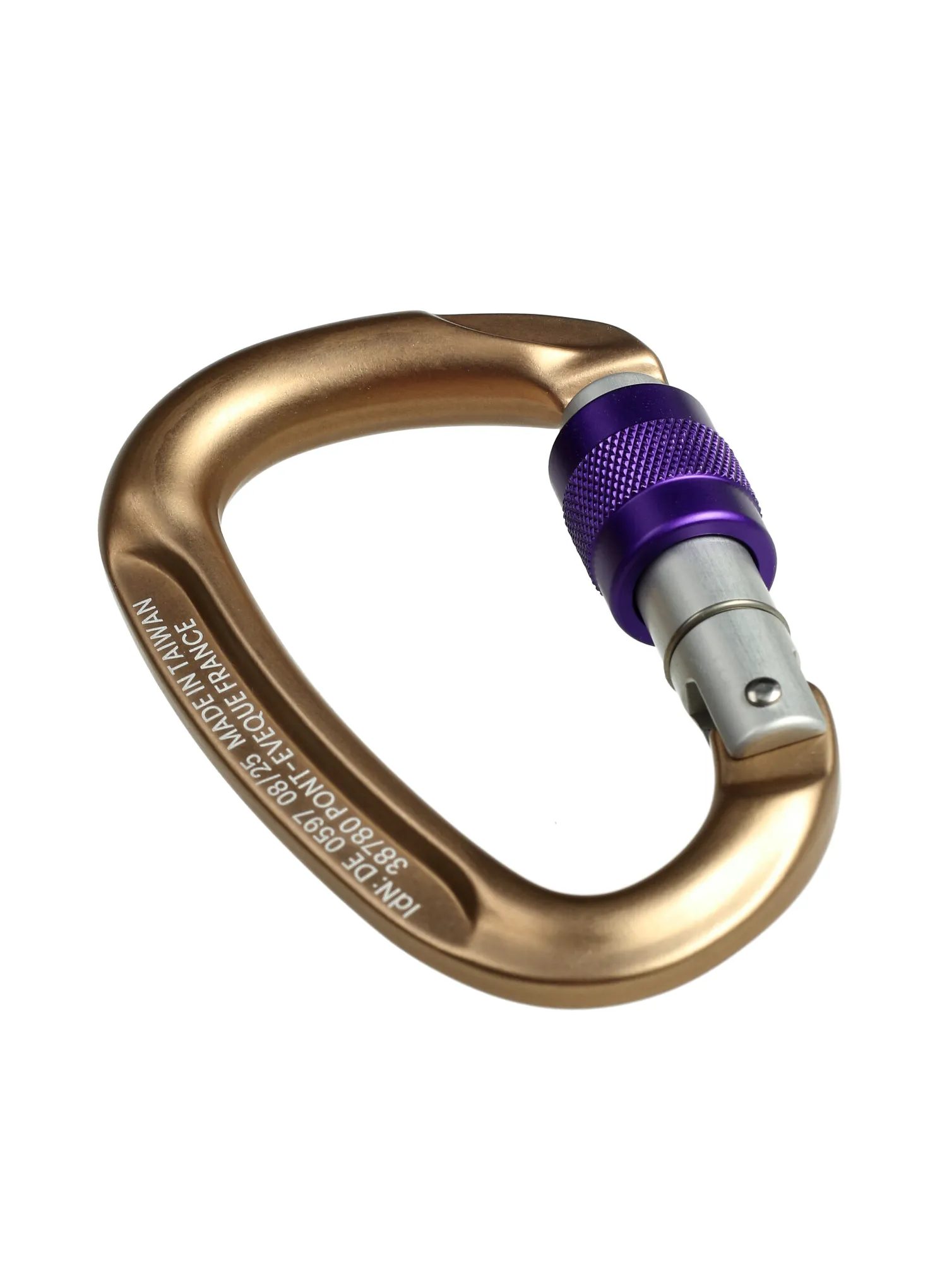 Karabiner za penjanje Beal Be One Screw  - stone