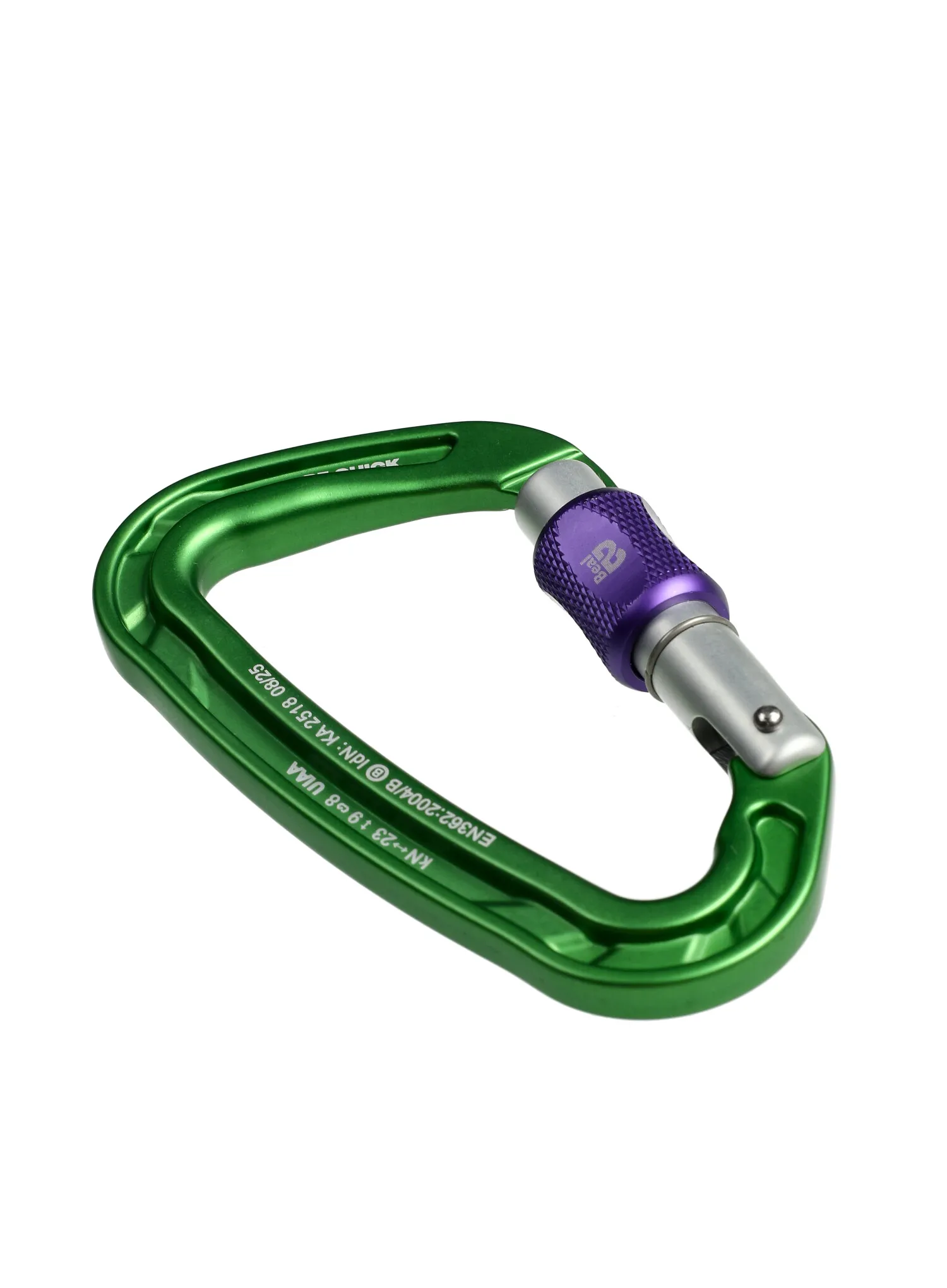 Karabiner za penjanje Beal Be Quick - green