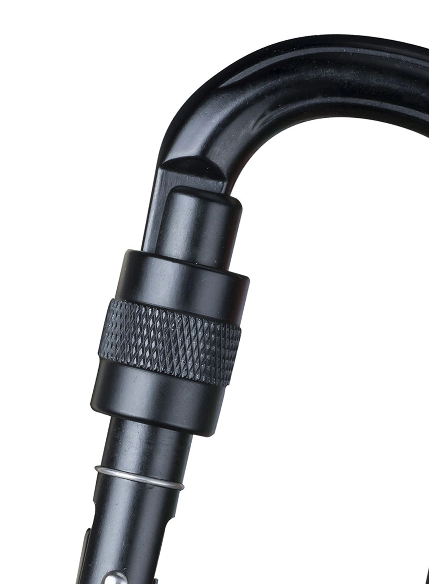 Karabiner za penjanje Beal O'Light - black