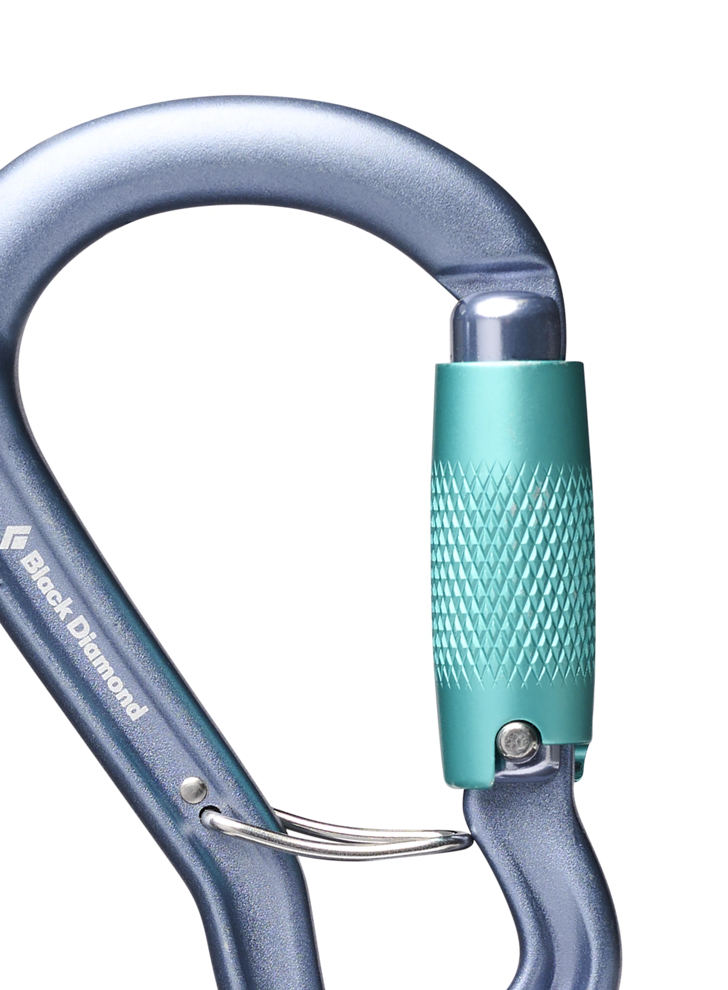 Karabiner za penjanje Black Diamond Gridlock Triple Lock Carabiner - gray