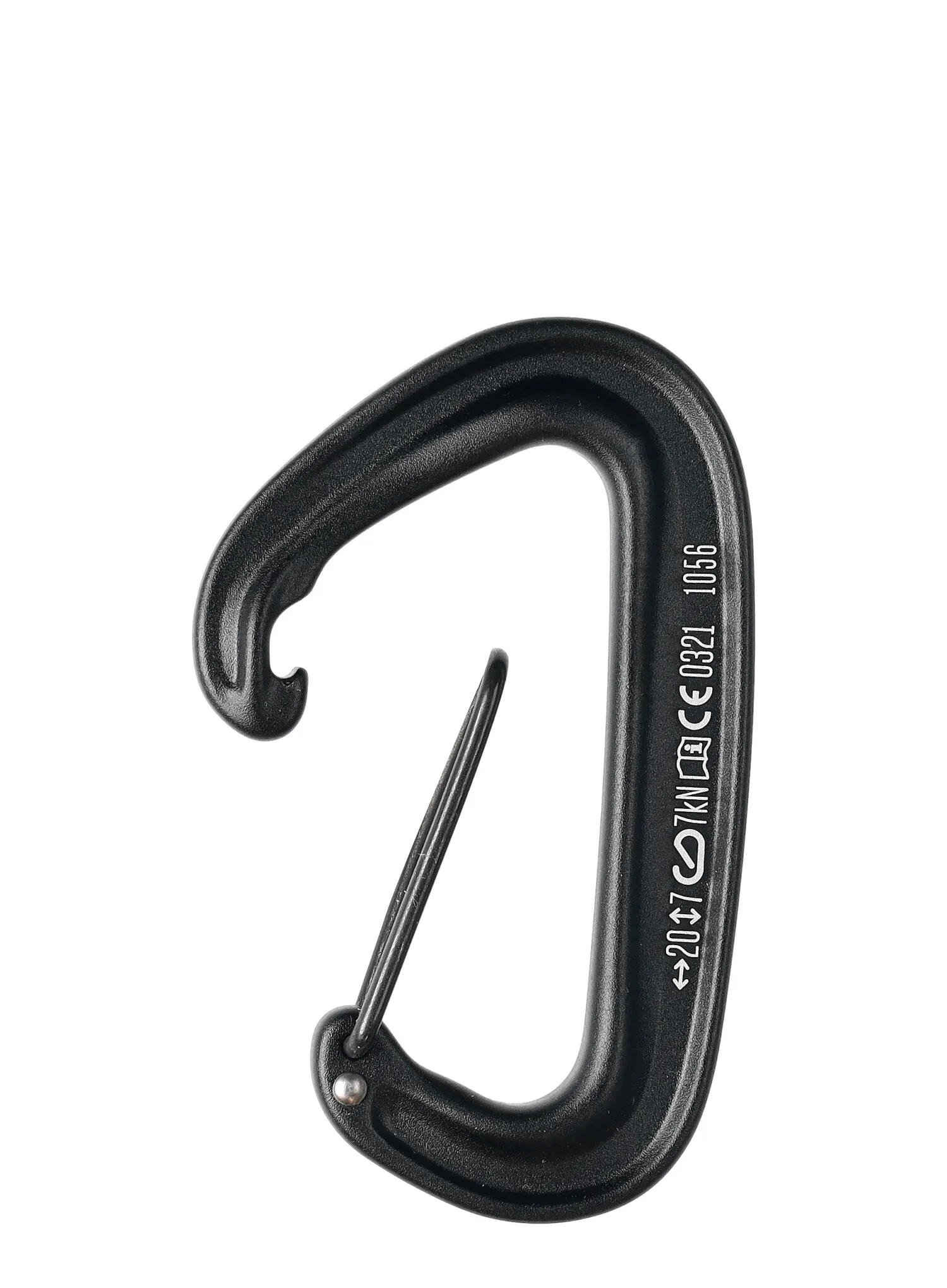 Karabiner za penjanje Black Diamond MiniWire - black