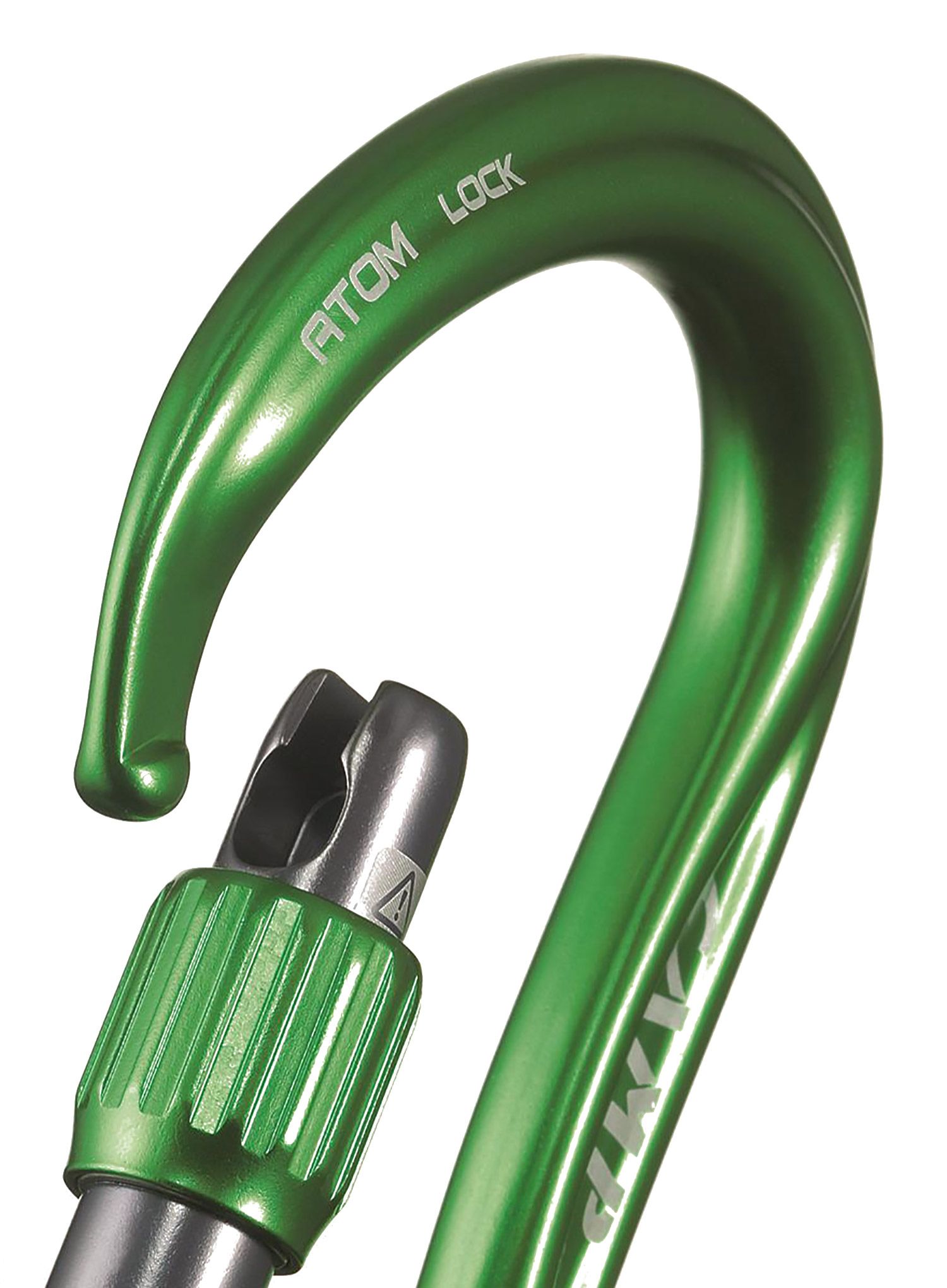 Karabiner za penjanje Camp Atom Lock - green