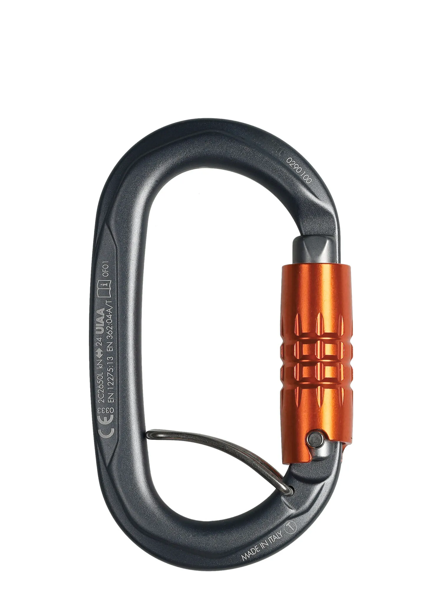 Karabiner za penjanje SKYLOTEC Obx TGL - orange/gret/orange