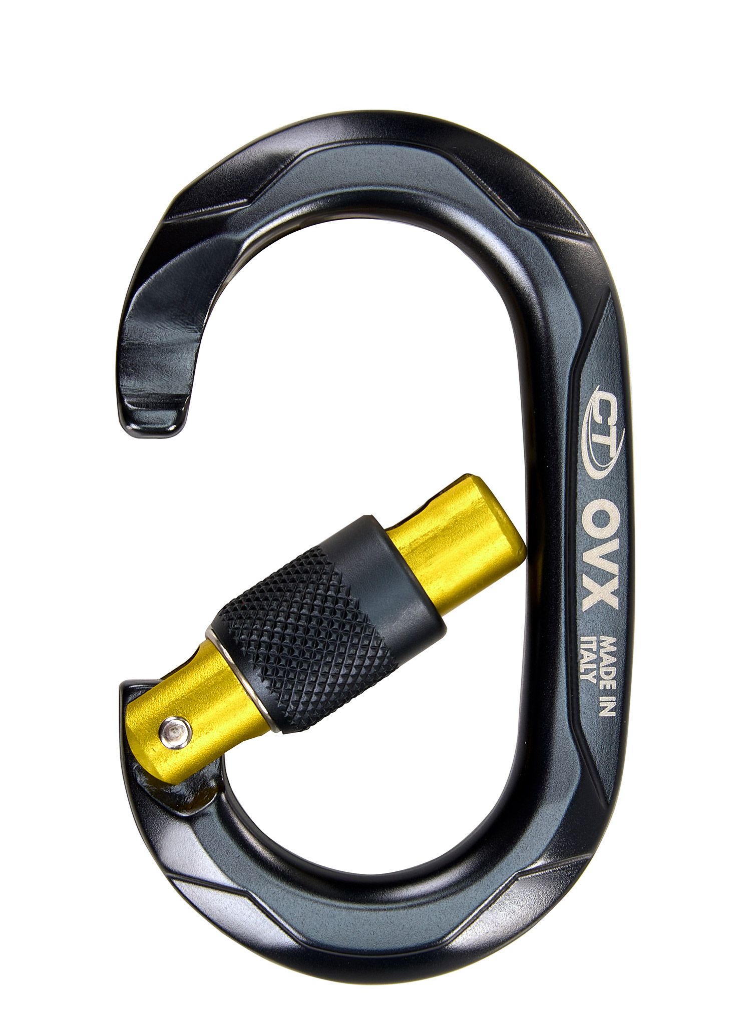 Karabiner za penjanje Climbing Technology/SKYLOTEC OVX Carabiner - antharcite/gold