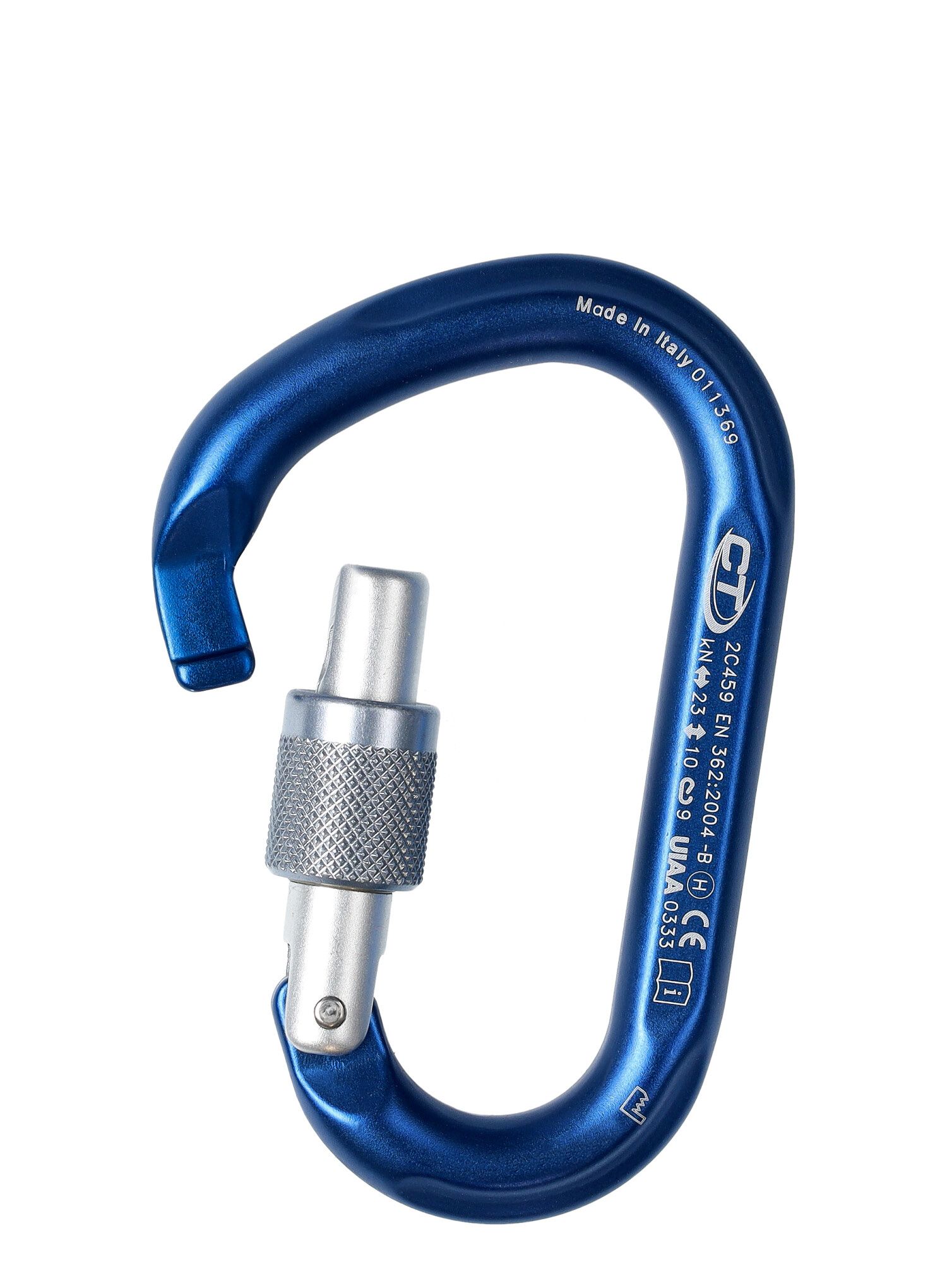 Karabiner za penjanje Climbing Technology/SKYLOTEC Snappy CF SG - blue/silver