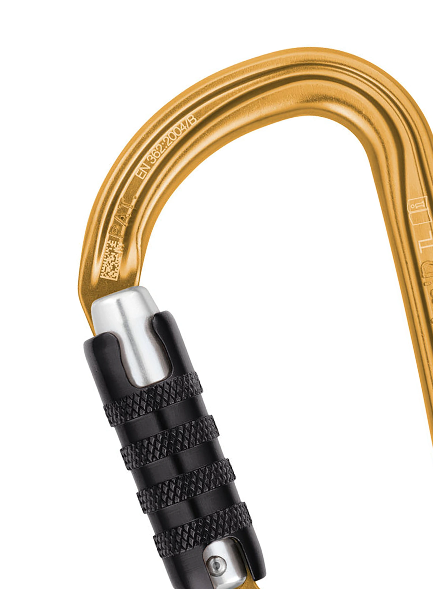 Karabiner za penjanje Petzl Am'D Triact-Lock - gold