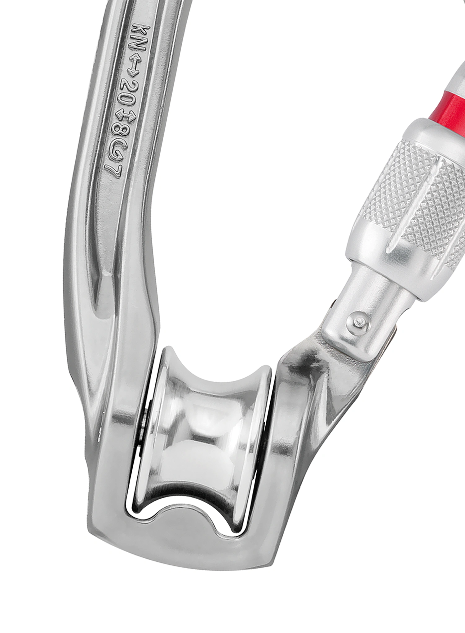 Karabiner s maticom Petzl Rollclip Z Screw-lock