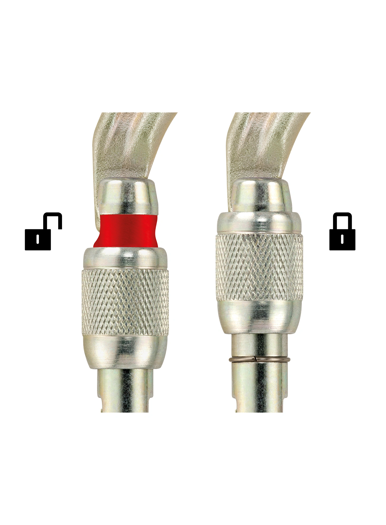 Karabiner s maticom Petzl Vulcan Screw-Lock