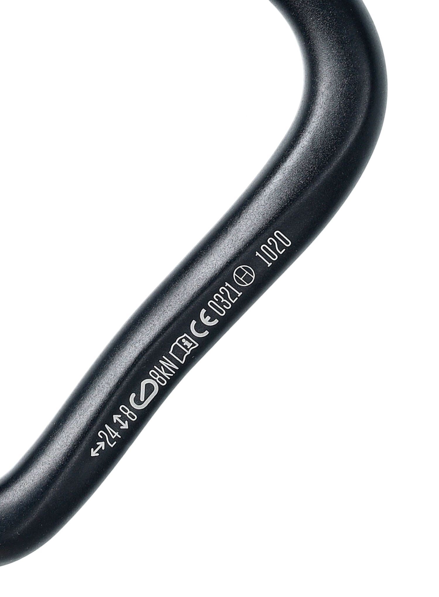 Karabiner za penjanje Black Diamond RockLock Screwgate - black