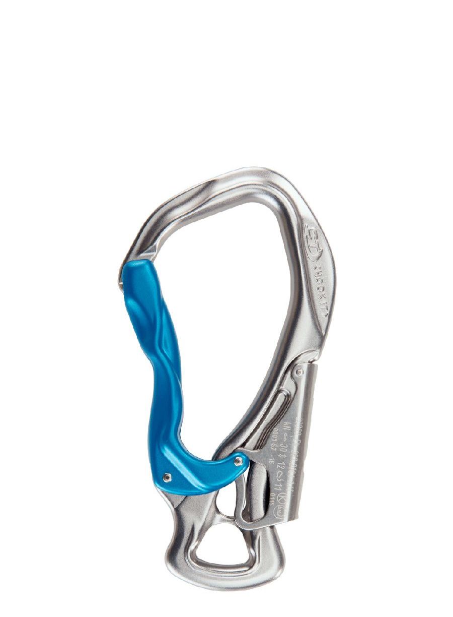 Karabiner Climbing Technology/SKYLOTEC Hook It - grey/blue
