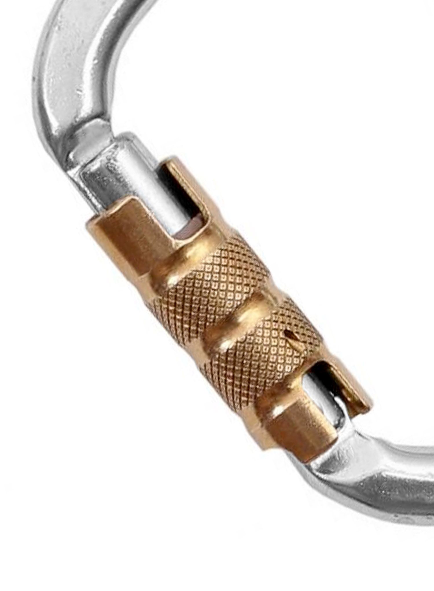 Karabiner za penjanje Climbing Technology Large Steel CF TG - zinc plated