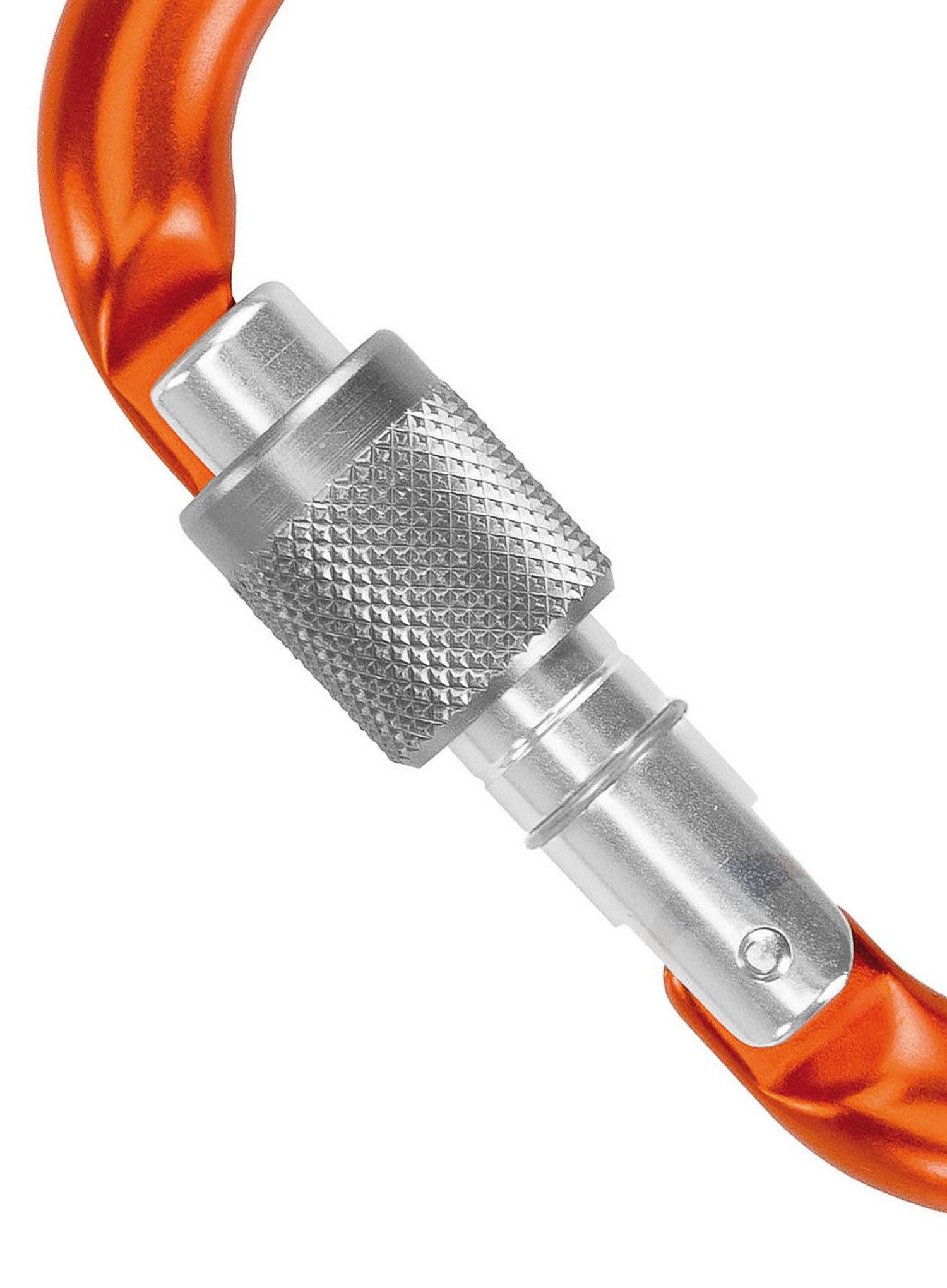 Karabiner za penjanje Climbing Technology Snappy CF SG (Screw Gate) - orange