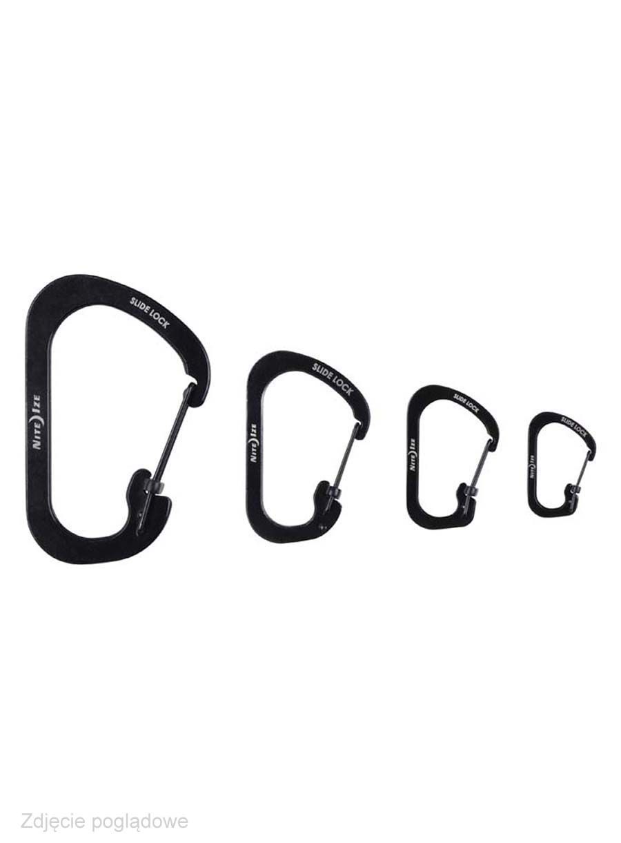Karabiner za ključeve Nite Ize SlideLock Carabiner 2 - black
