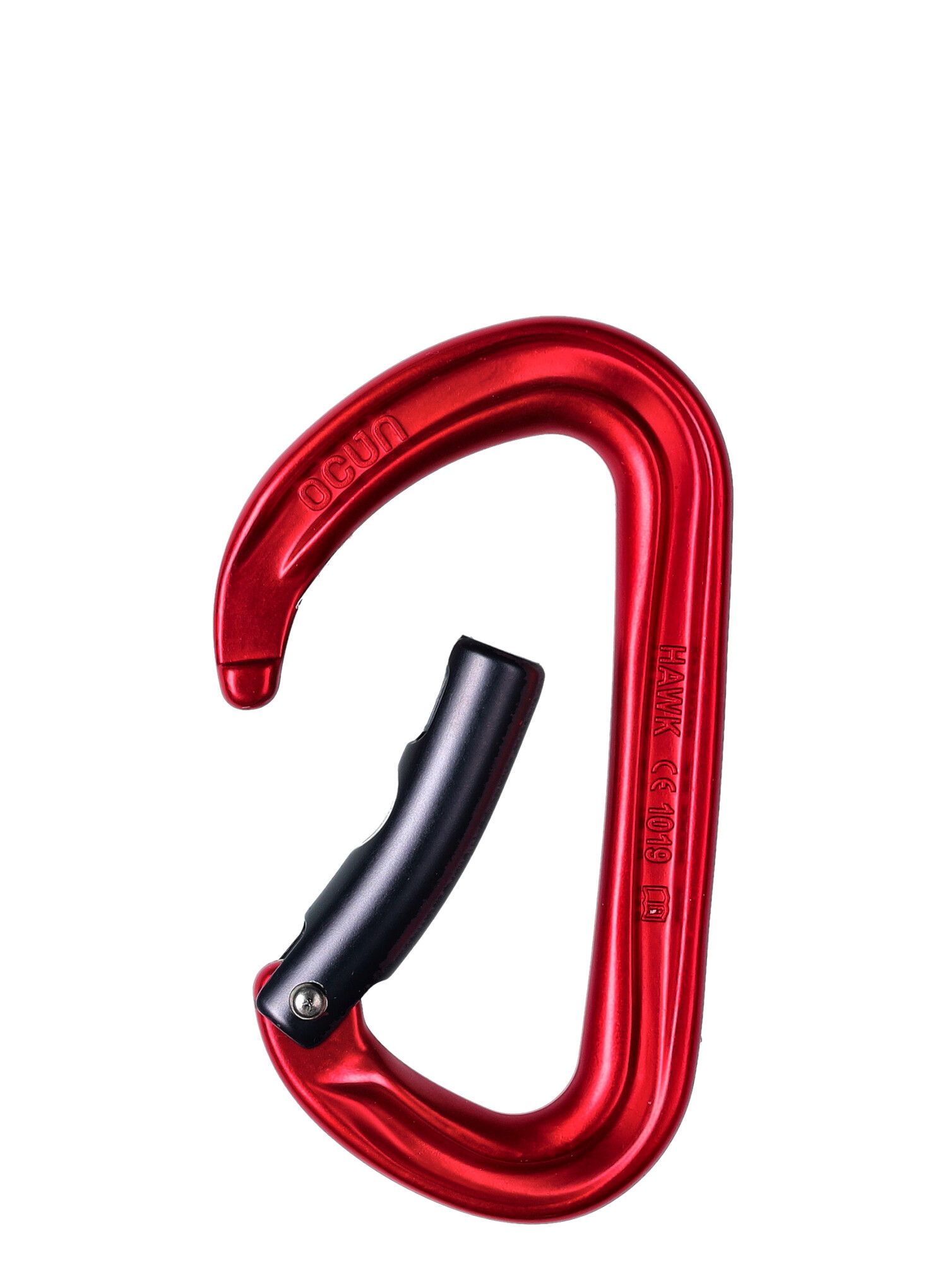 Karabiner za penjanje Ocun Hawk Bent - red