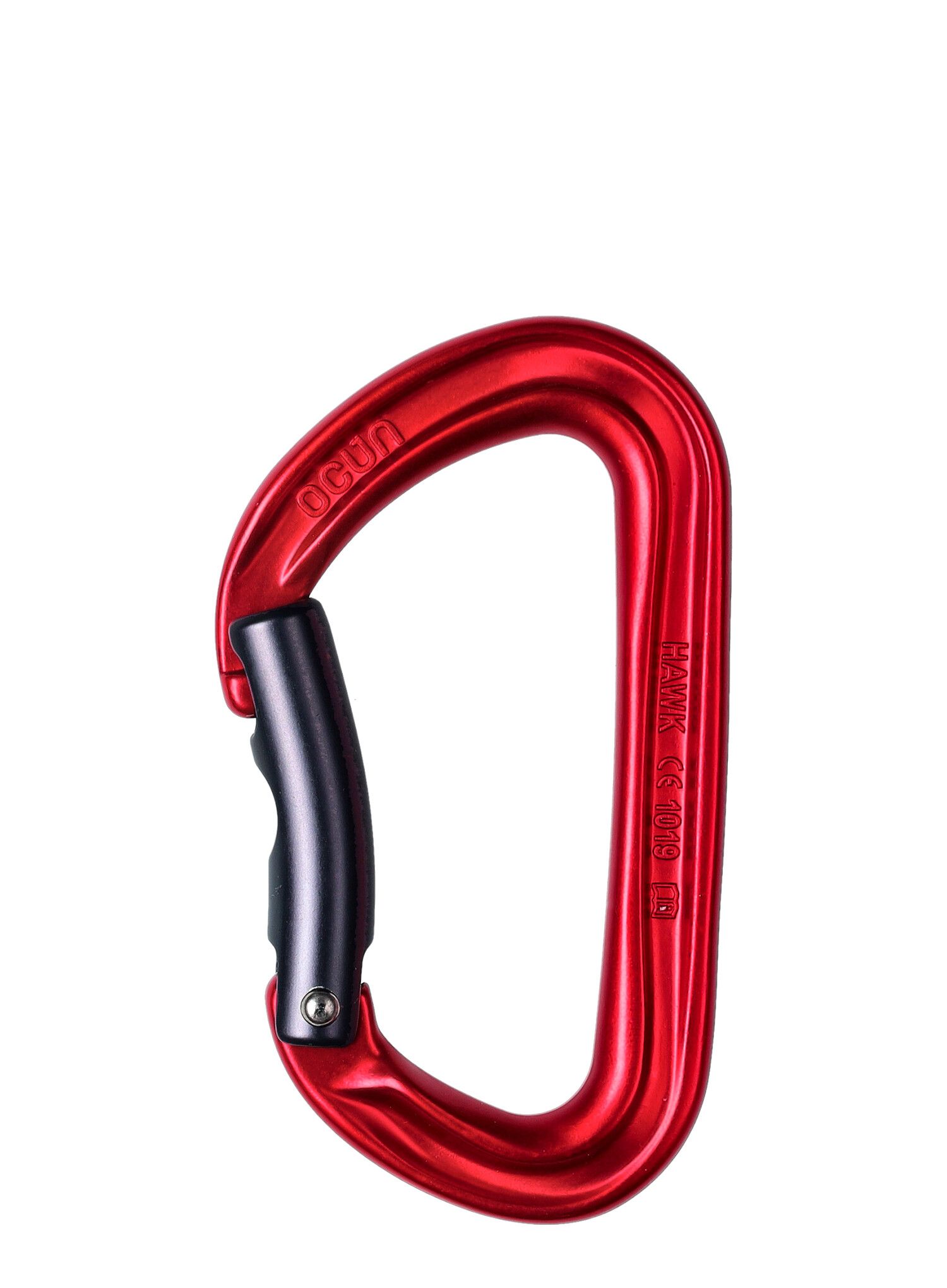 Karabiner za penjanje Ocun Hawk Bent - red