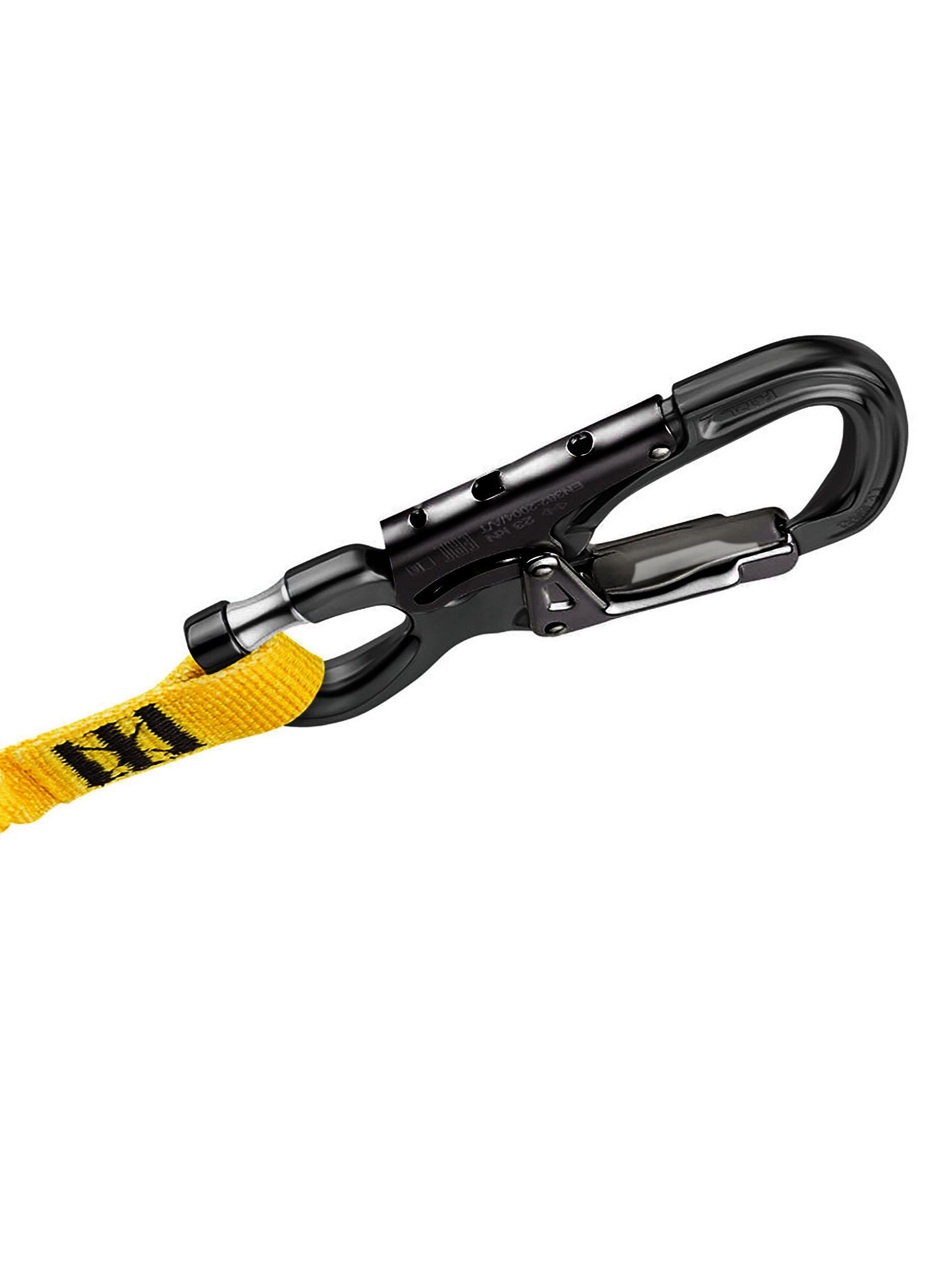 Karabiner Petzl Eashook Open - black