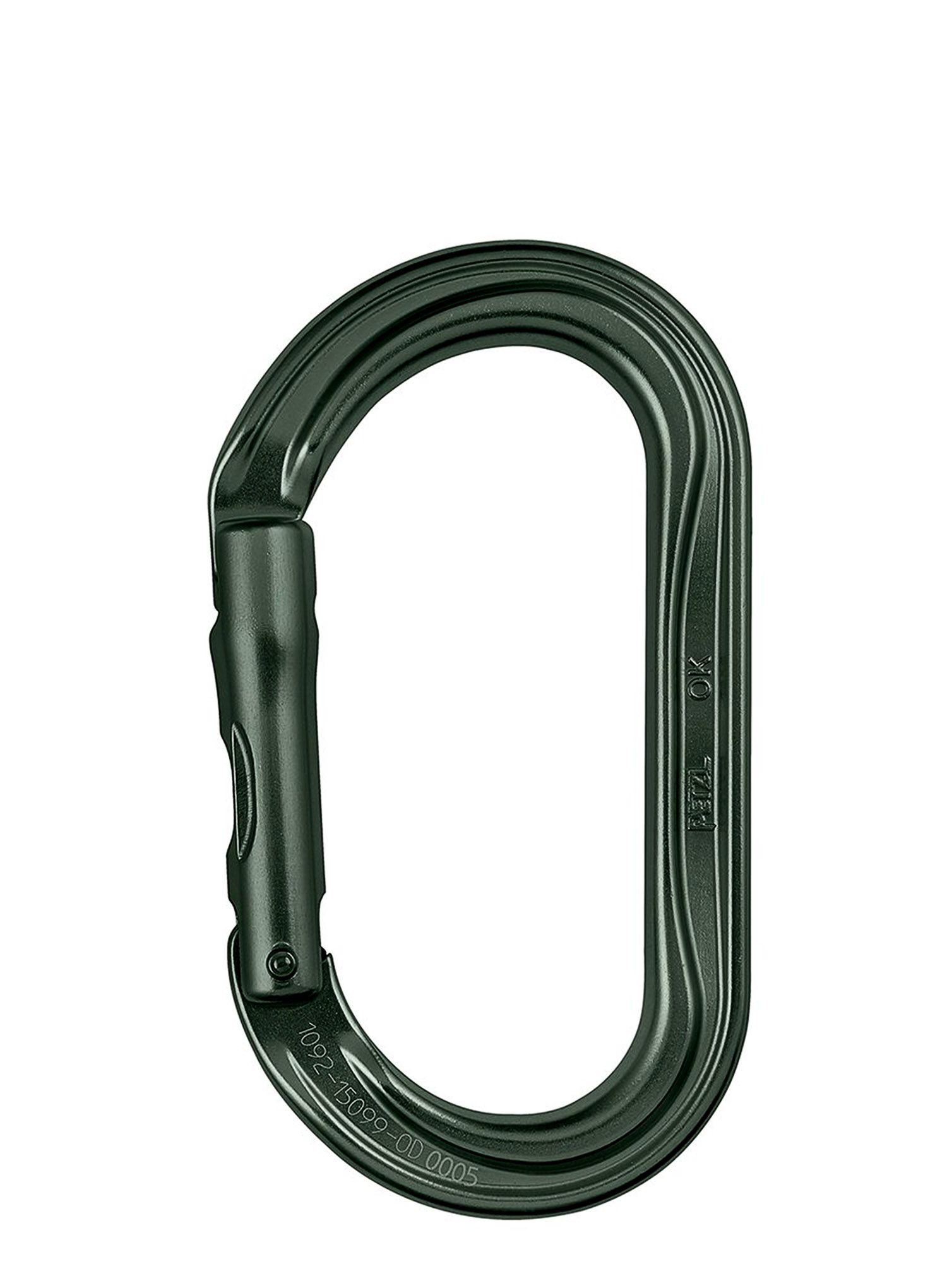 Karabiner za penjanje Petzl OK - green