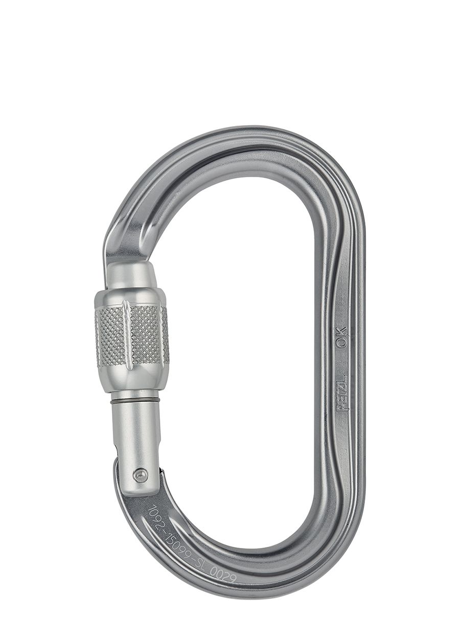 Karabiner za penjanje Petzl OK Screw-Lock