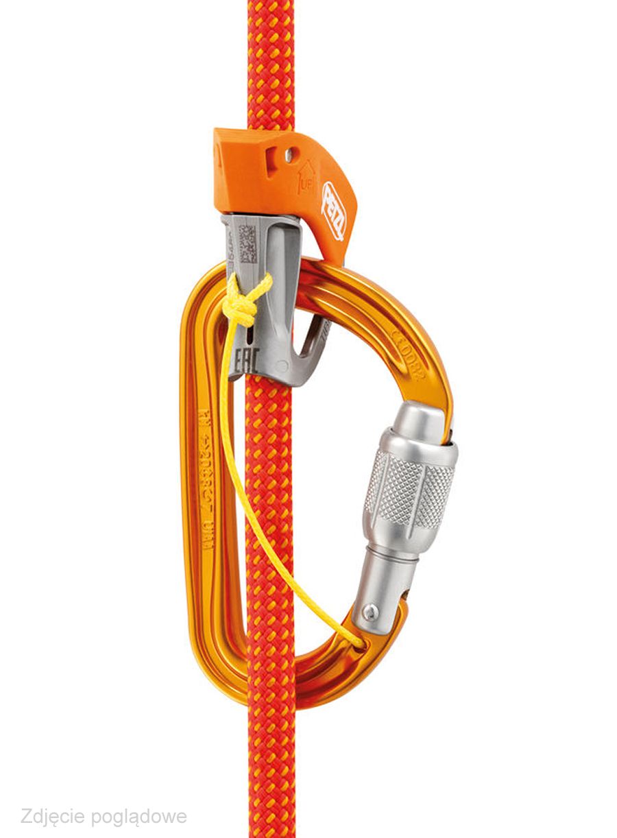 Karabiner za penjanje Petzl SmD Screw-Lock - orange