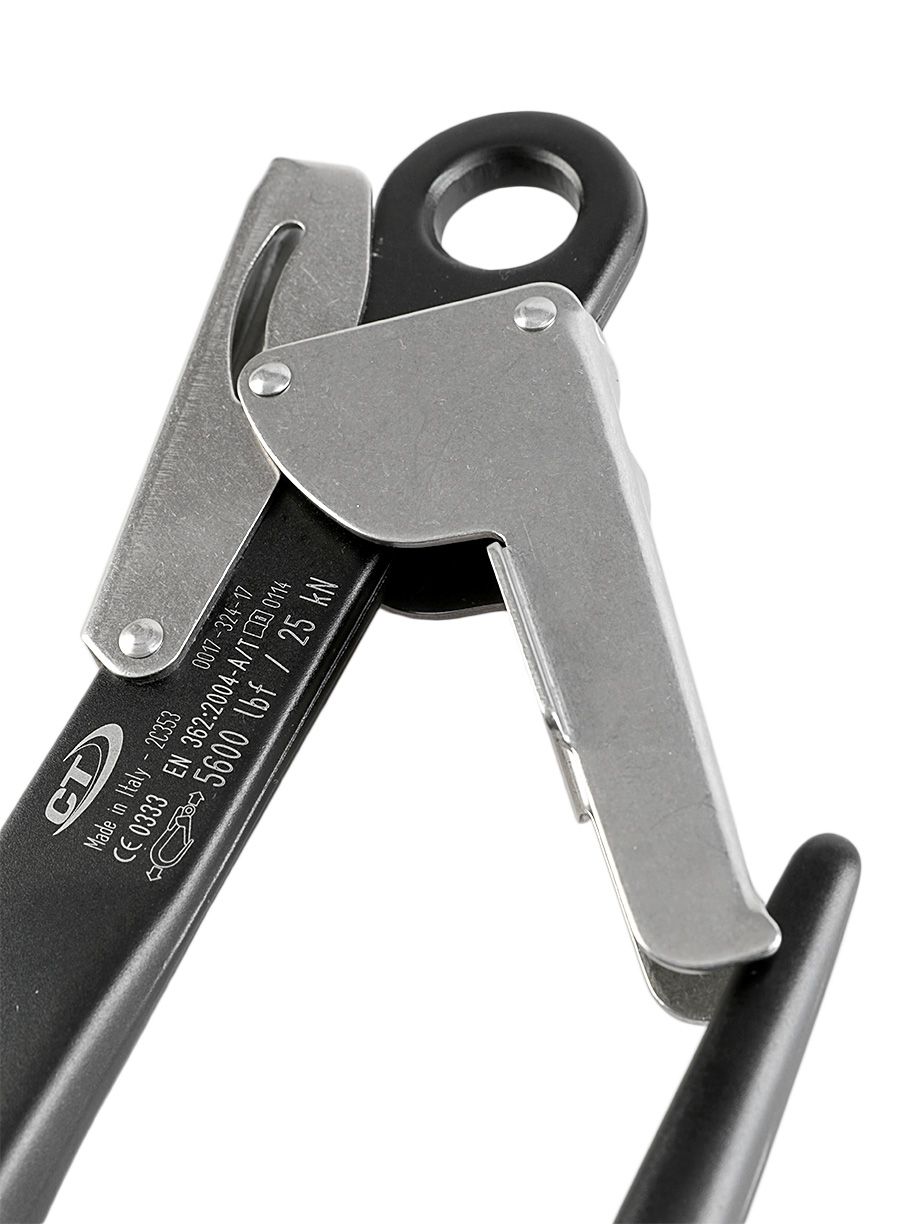 Karabiner s dvostrukim osiguranjem Climbing Technology Big - black