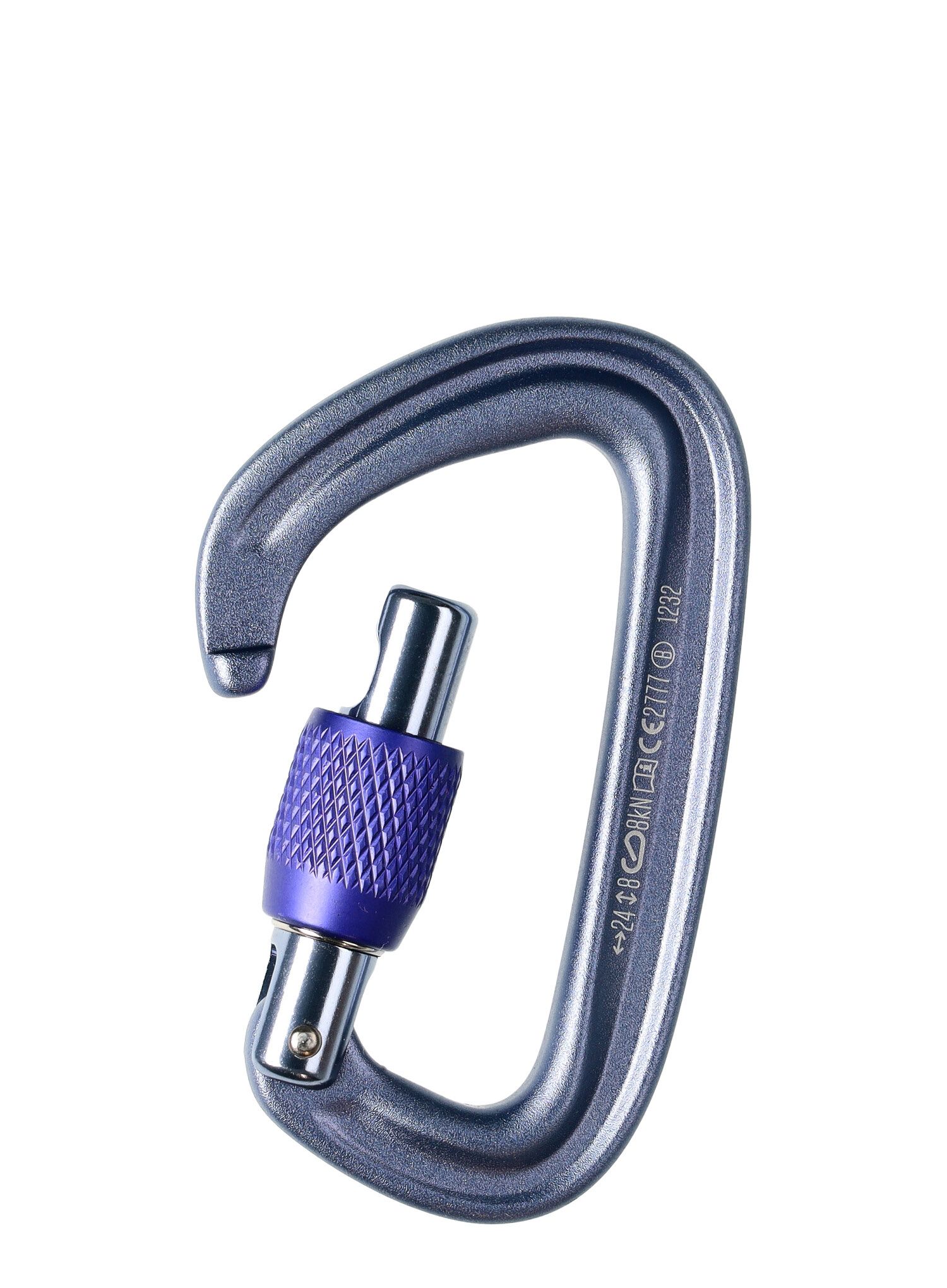 Karabineri Black Diamond LiteForge Screwgate 3 Pack - gray