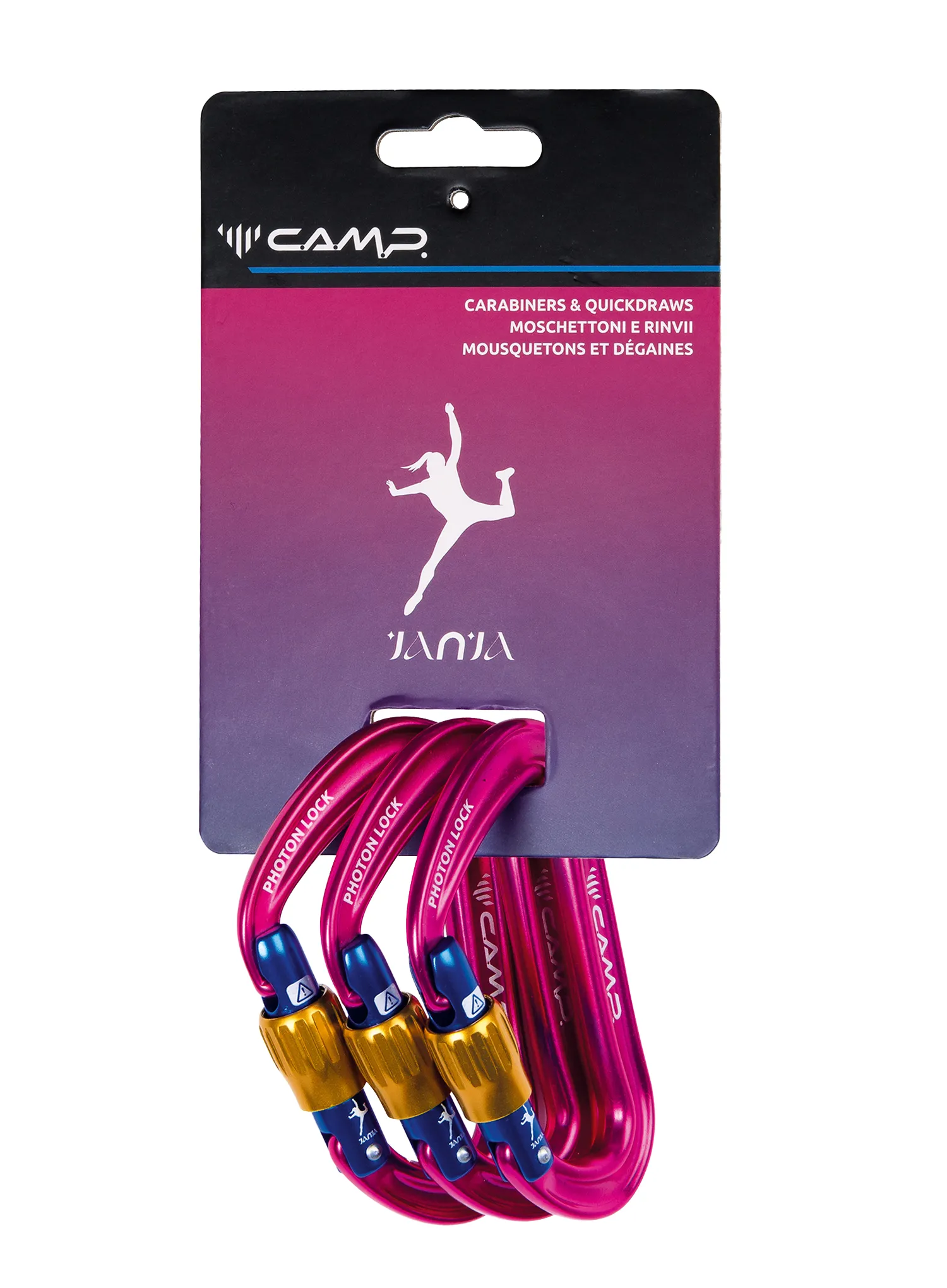 Karabineri Camp Photon Lock Janja 3 Pack