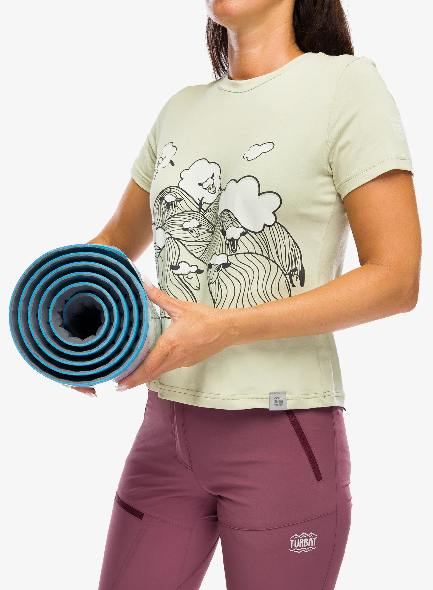 Podmetač za spavanje Salewa Diadem Light Mat - cendre blue