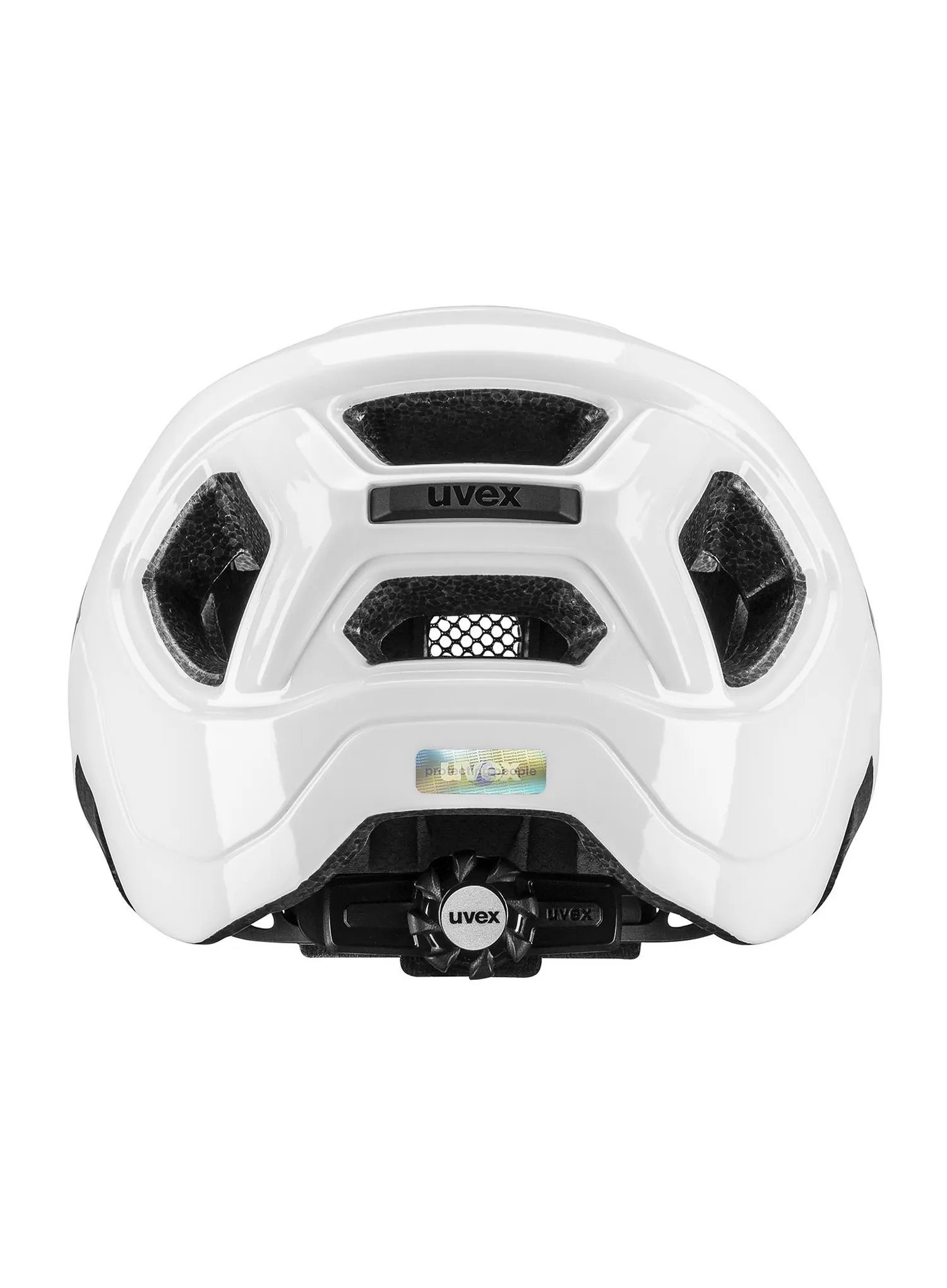 Dječja biciklistička kaciga Uvex React JR. - white