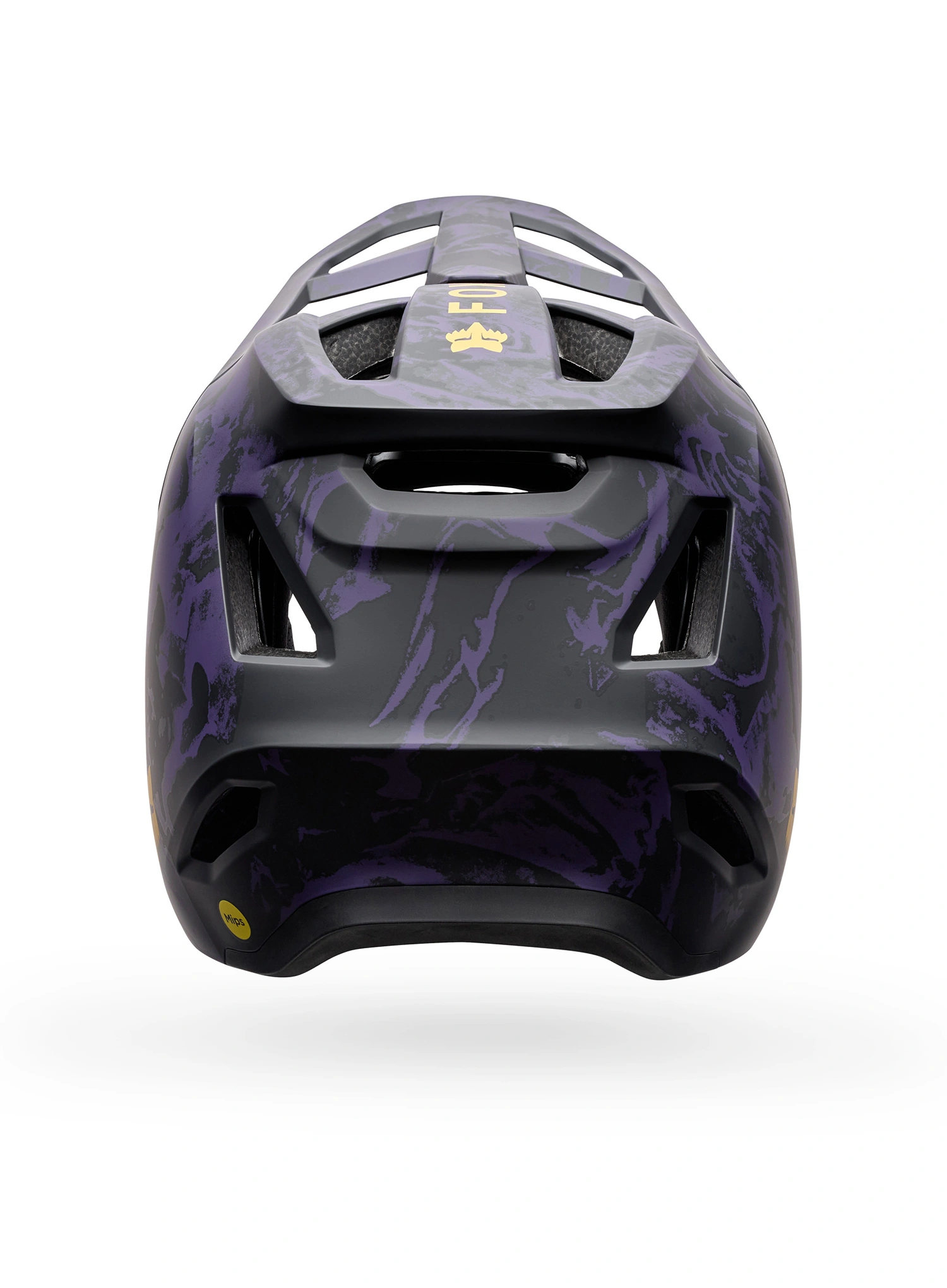 Kaciga enduro Fox Rampage Img Print - steel grey