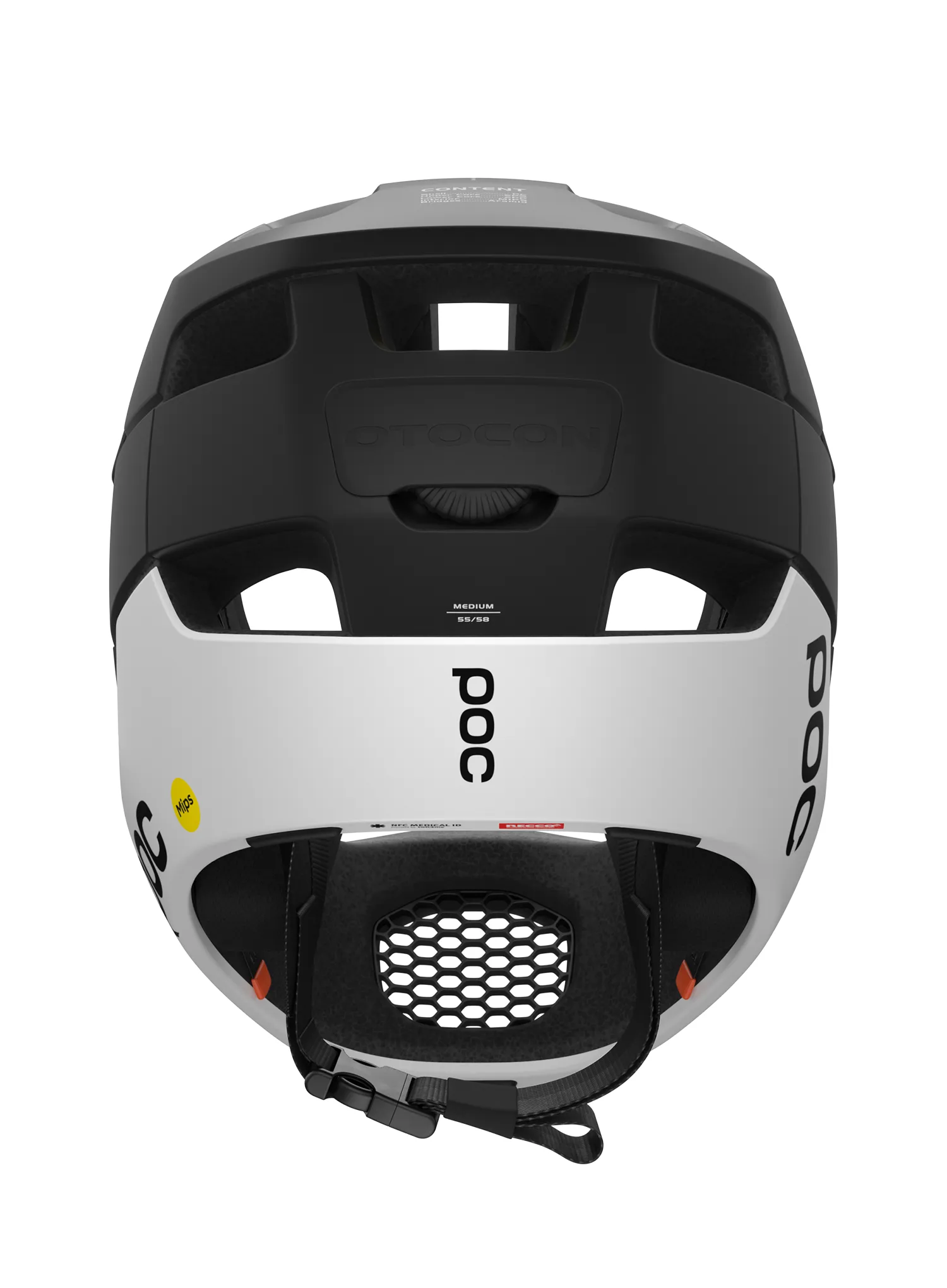 Kaciga enduro POC Otocon Race Mips - uranium blk/hydrogen wht matt