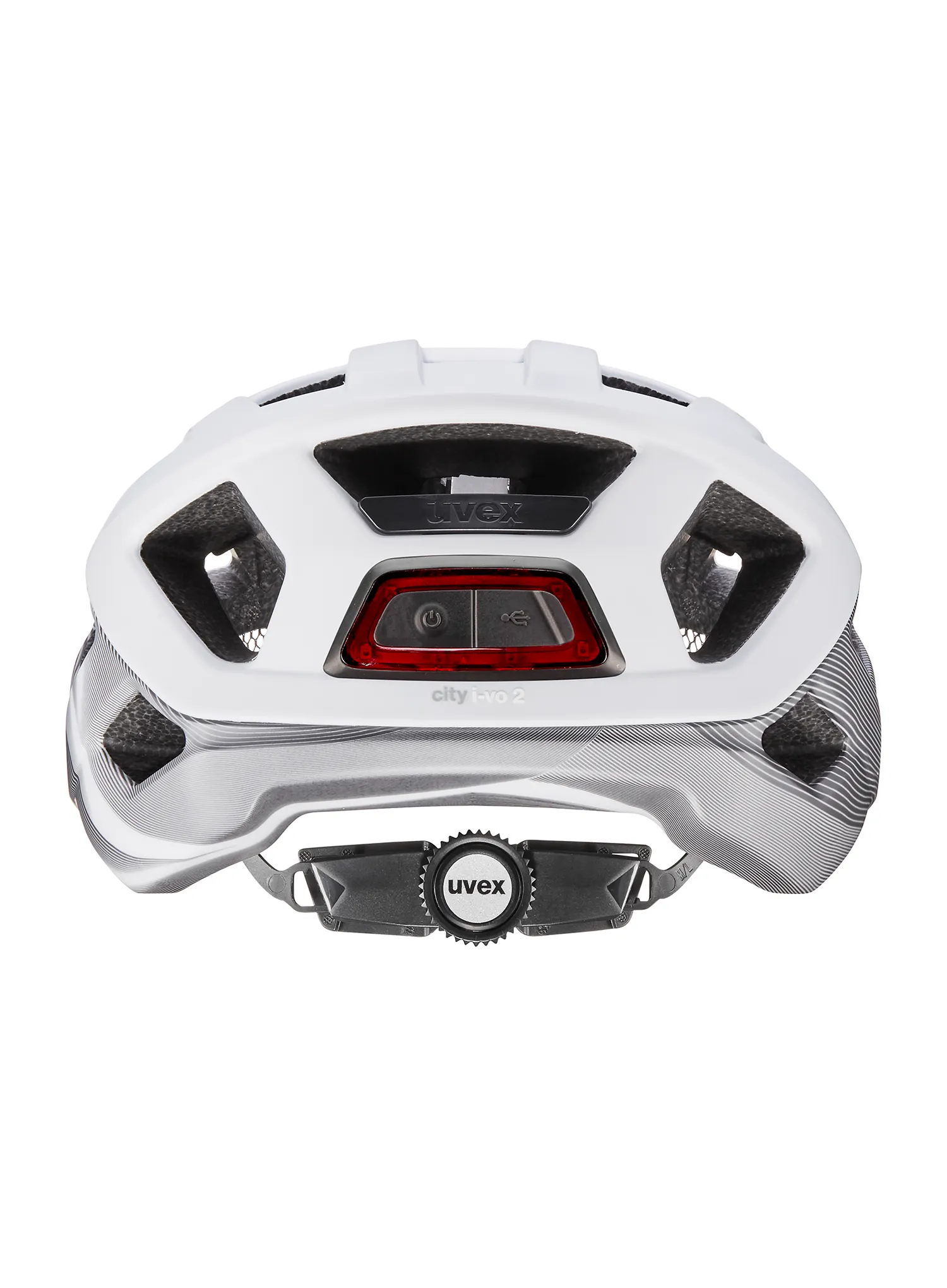Biciklistička kaciga Uvex City I-vo 2 - white silver matt