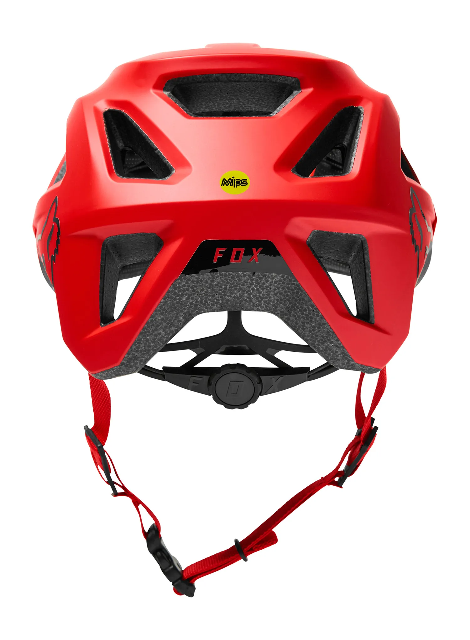Biciklistička kaciga Fox Mainframe Helmet Mips - flo red