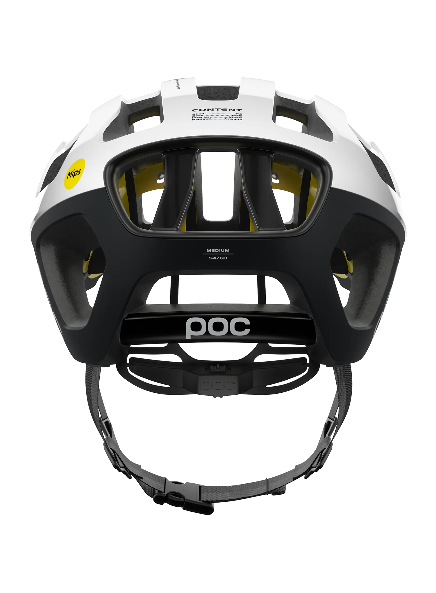 Biciklistička kaciga POC Octal Mips - hydrogen white