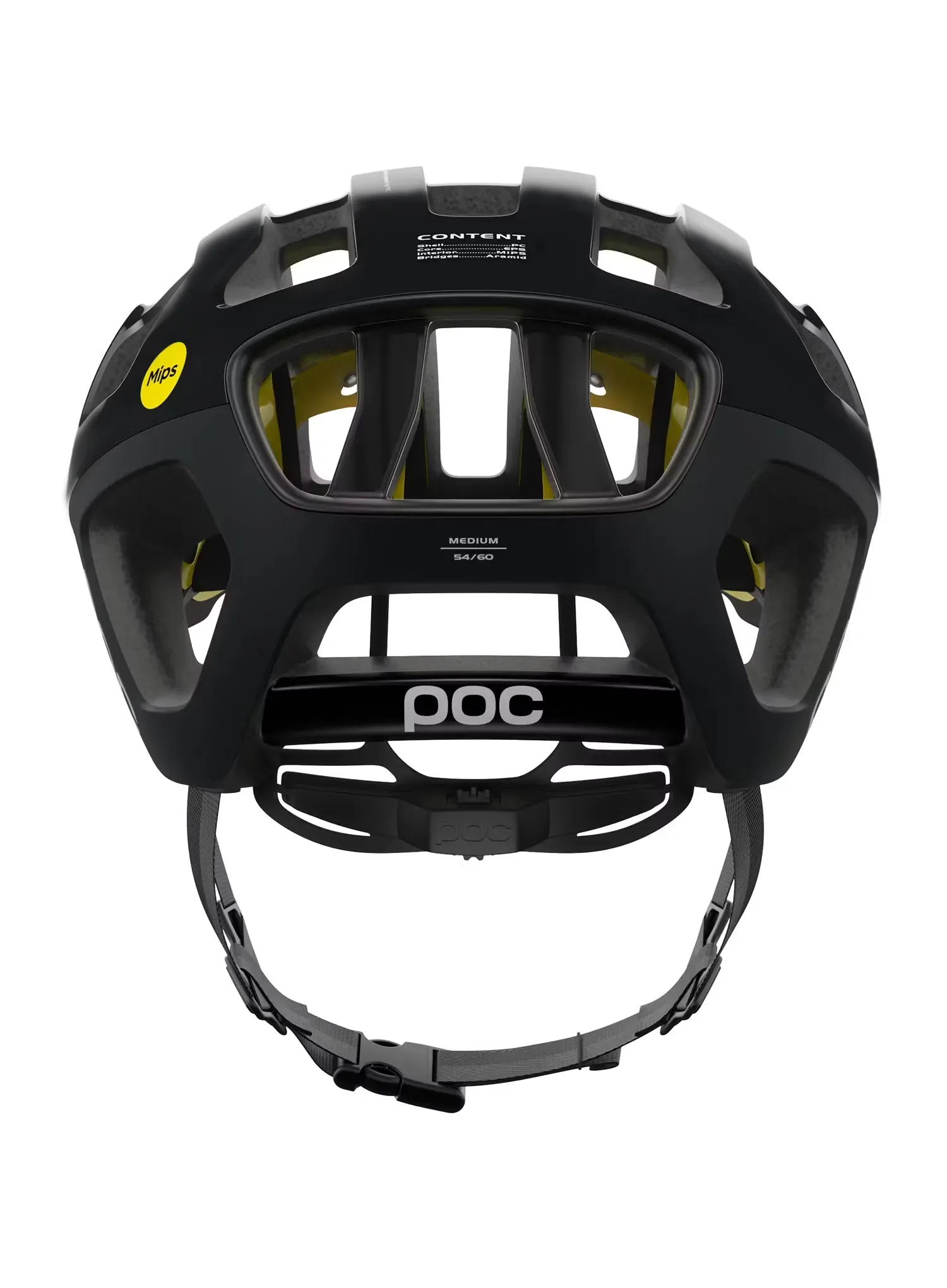 Biciklistička kaciga POC Octal Mips - uranium black matt