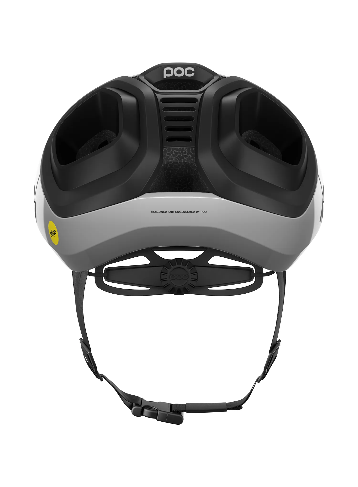 Biciklistička kaciga POC Amidal - hydrogen white/uranium blk mat