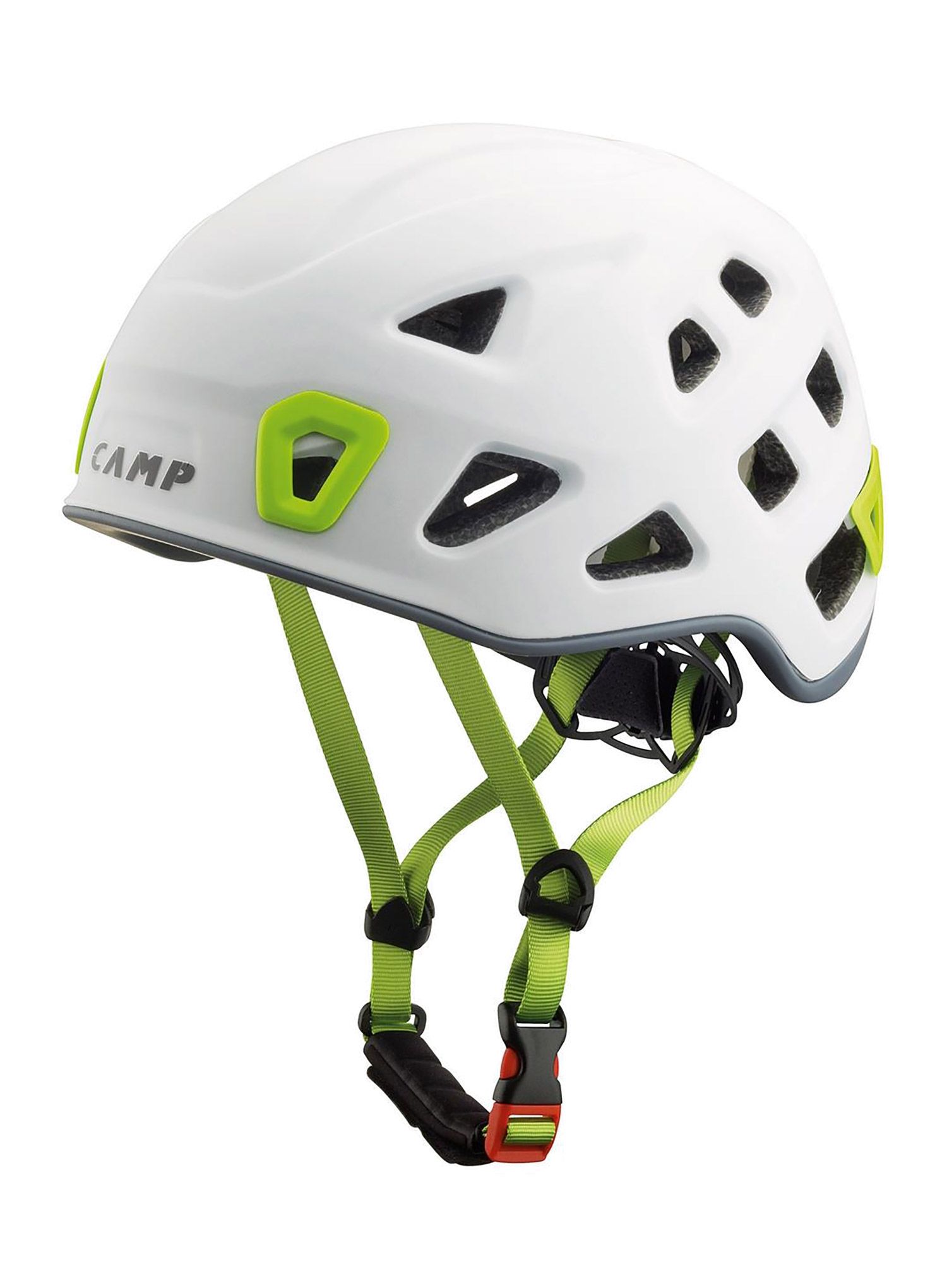 Kaciga za penjanje Camp Storm - white/green