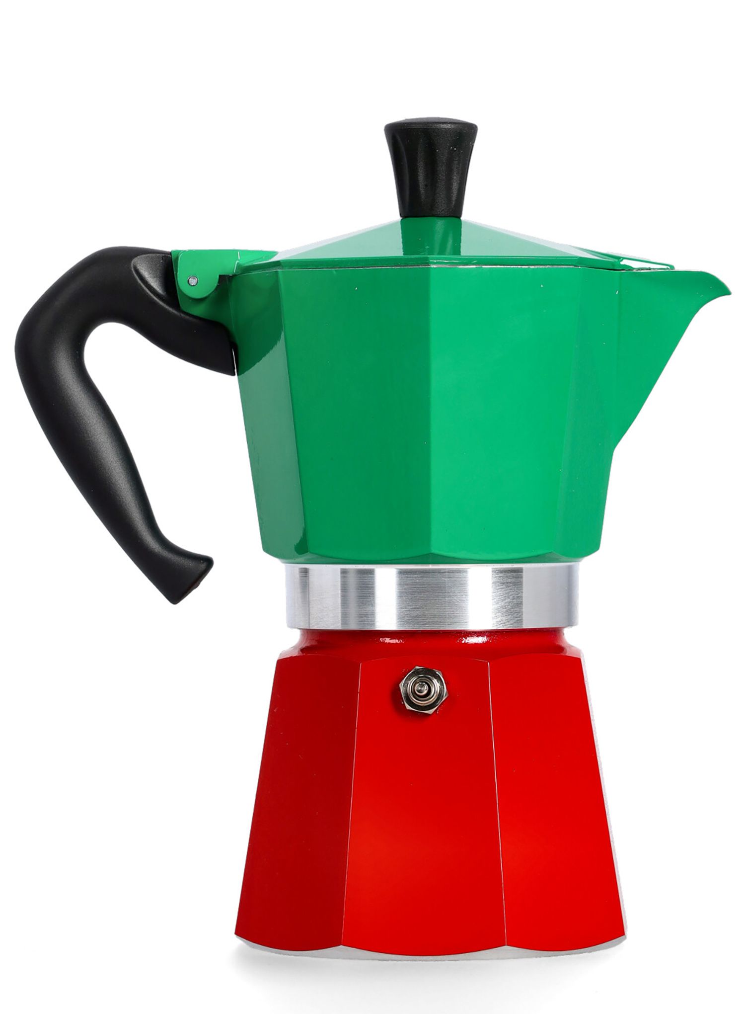 Putni aparat za kavu Bialetti Moka Express Italia 6TZ - grn/red