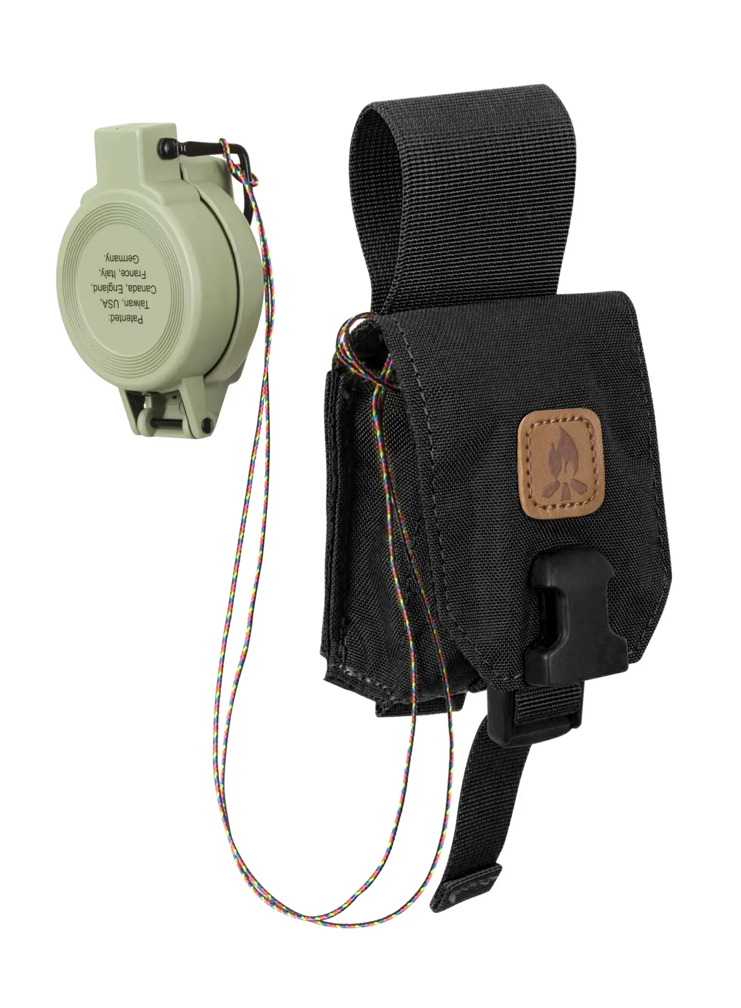 Džep za ruksak Helikon-Tex Compass/Survival Pouch - black