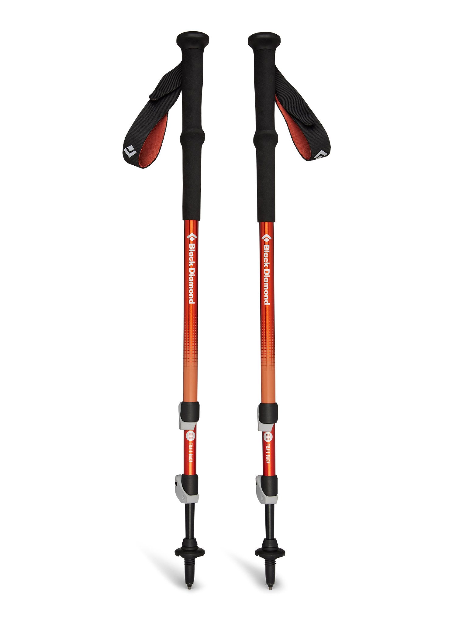 Aluminijski štapovi Black Diamond Trail Back Trekking Poles - burnt sienna