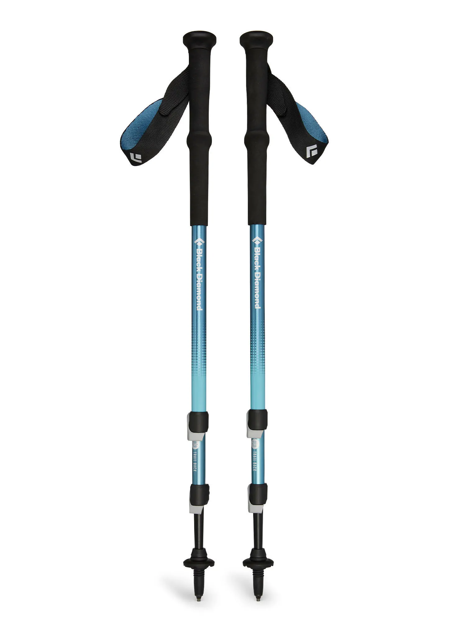 Aluminijski štapovi Black Diamond Trail Back Trekking Poles - creek blue