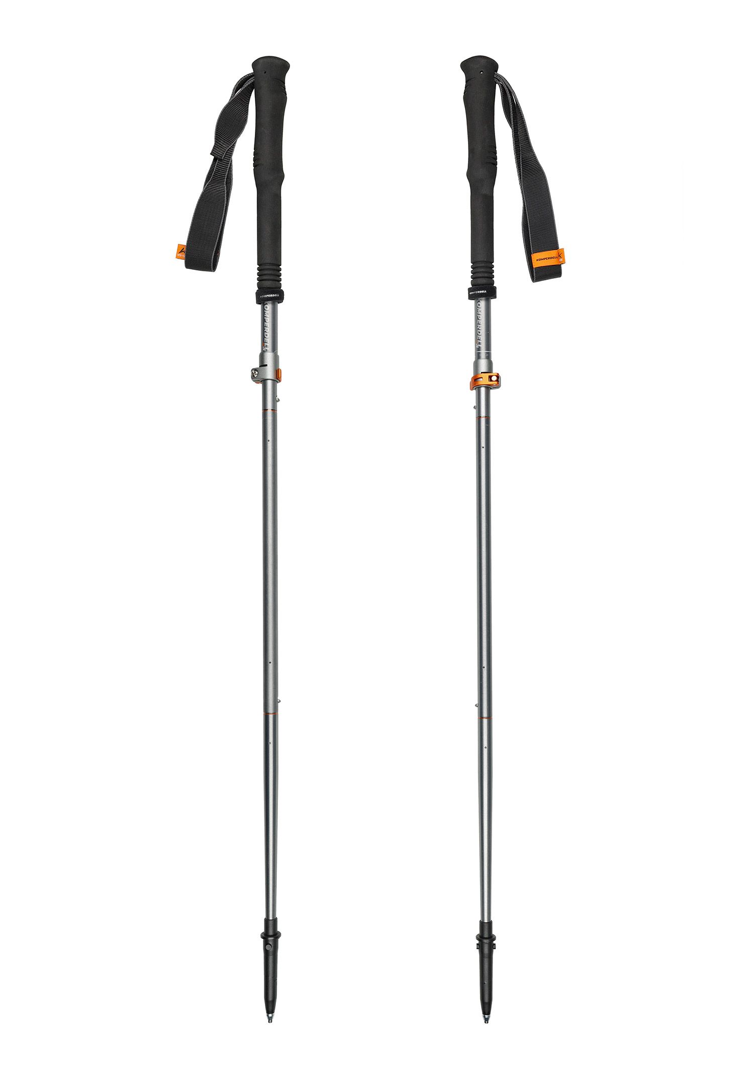 Štapovi za trčanje Komperdell FX Lite TI Vario Compact - silver/orange