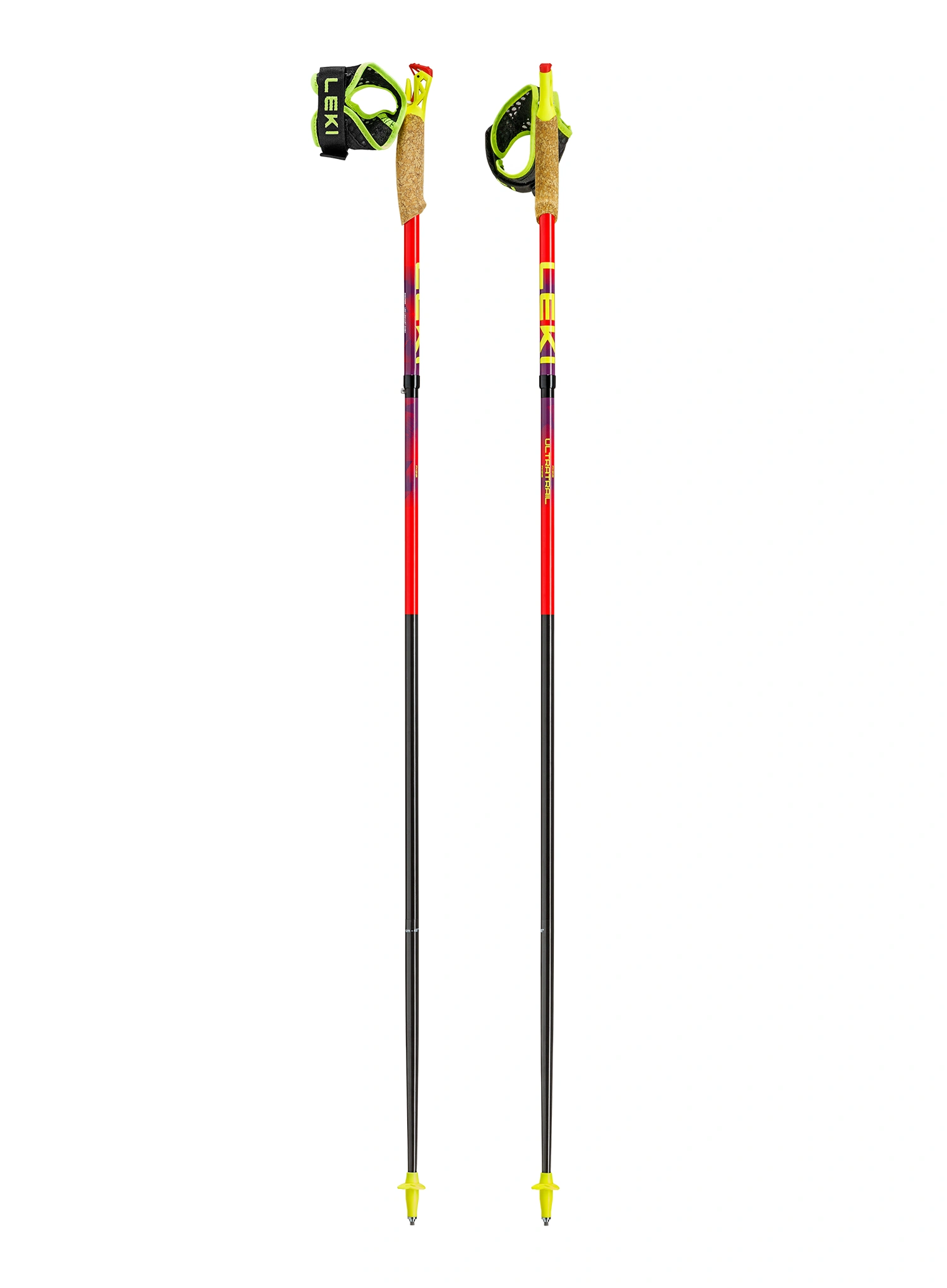 Štapovi za trčanje Leki Ultratrail FX.One - red/violet