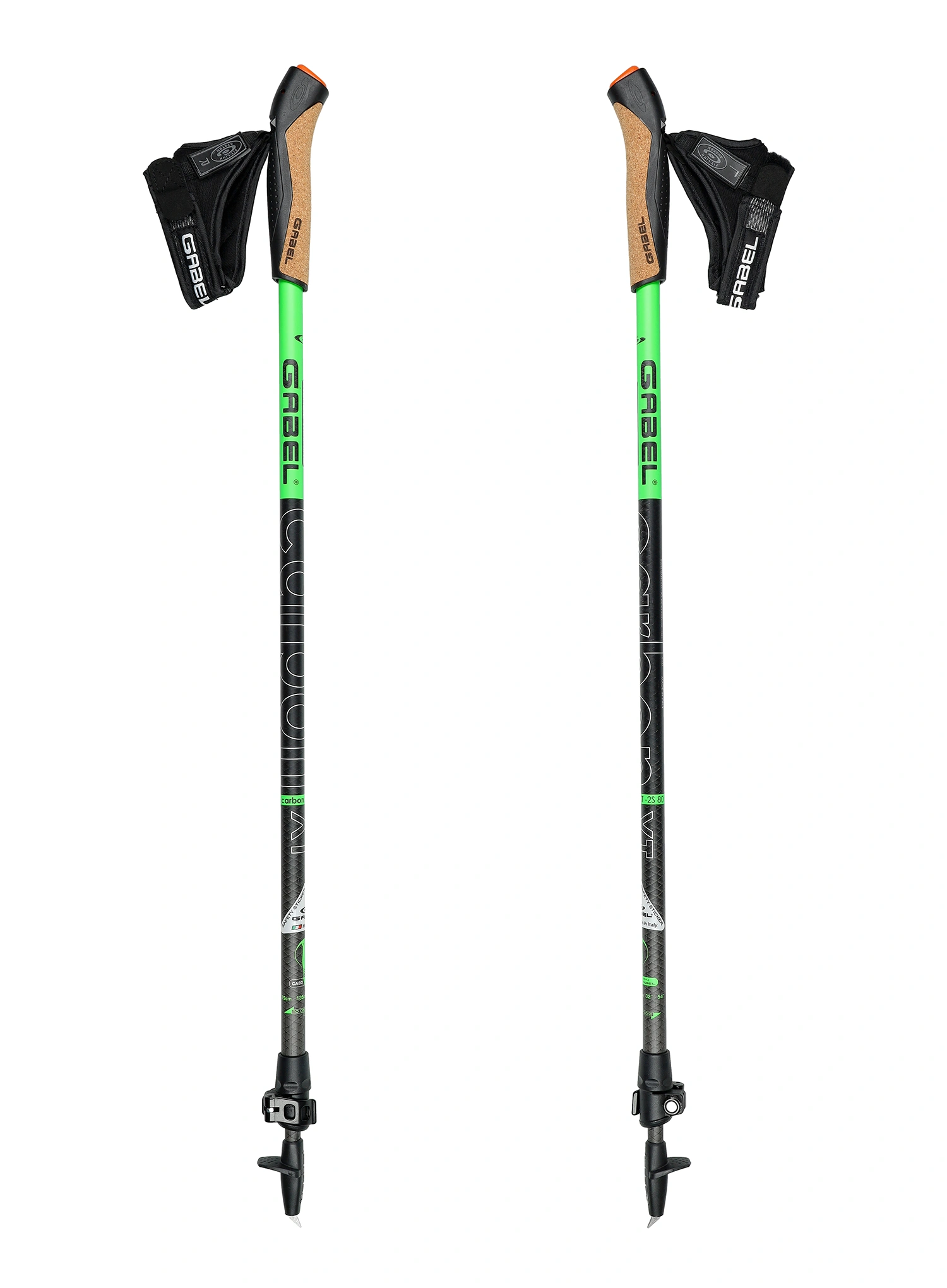 Štapovi za hodanje Gabel Carbon XT 2S-80 F.L.